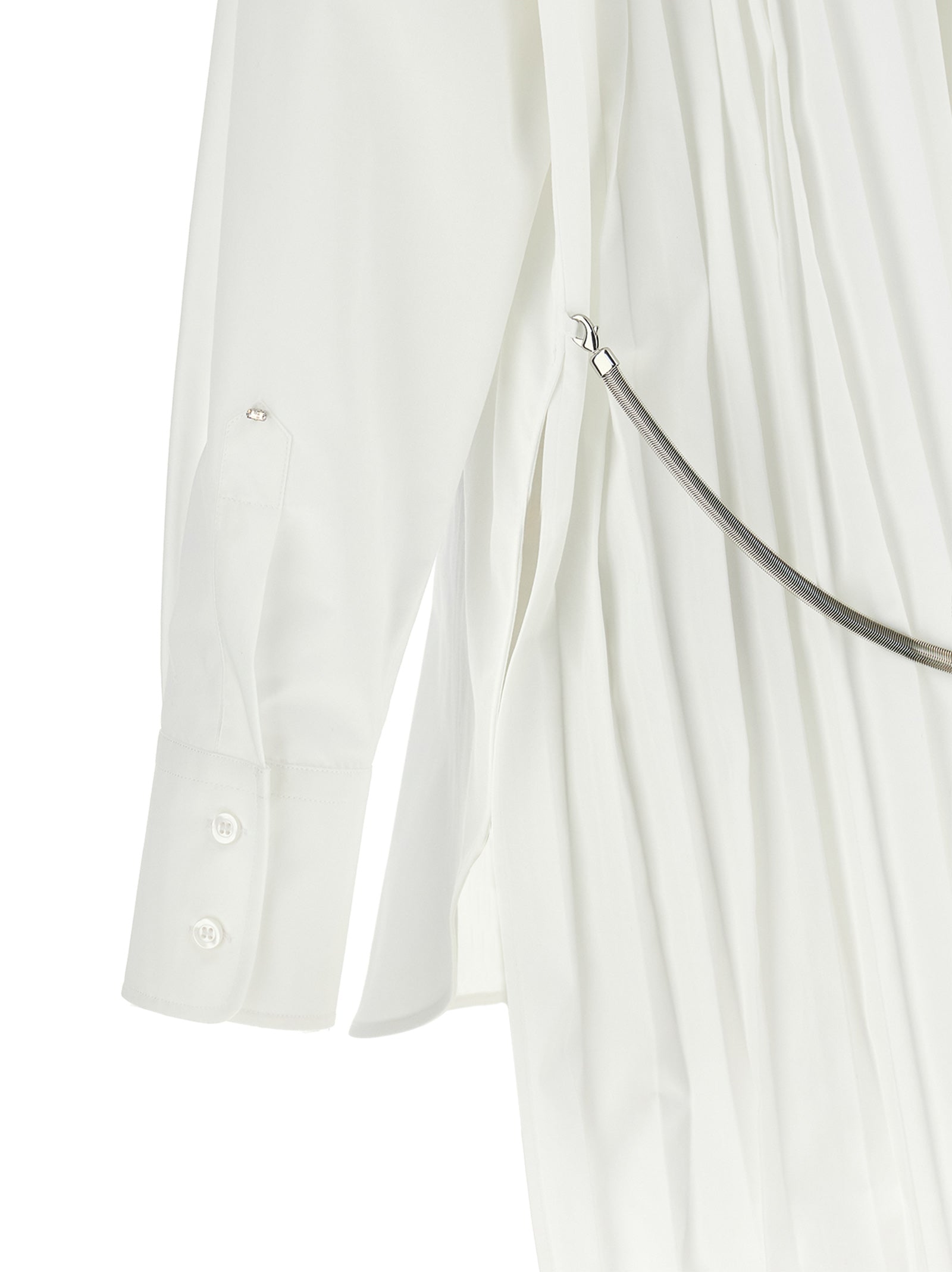 Sportmax Weiße Baumwollbluse
