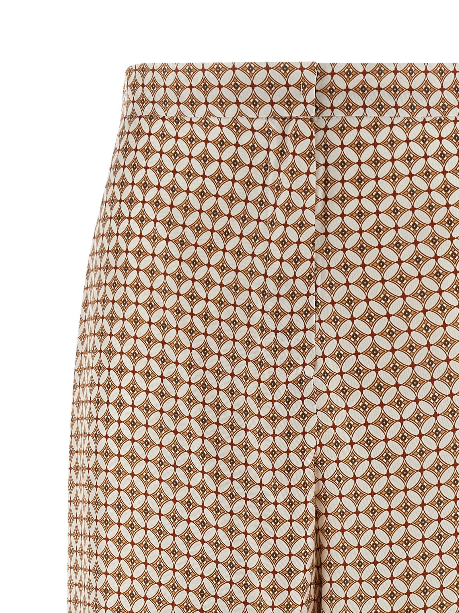 Max Mara Blaue Seidenhose