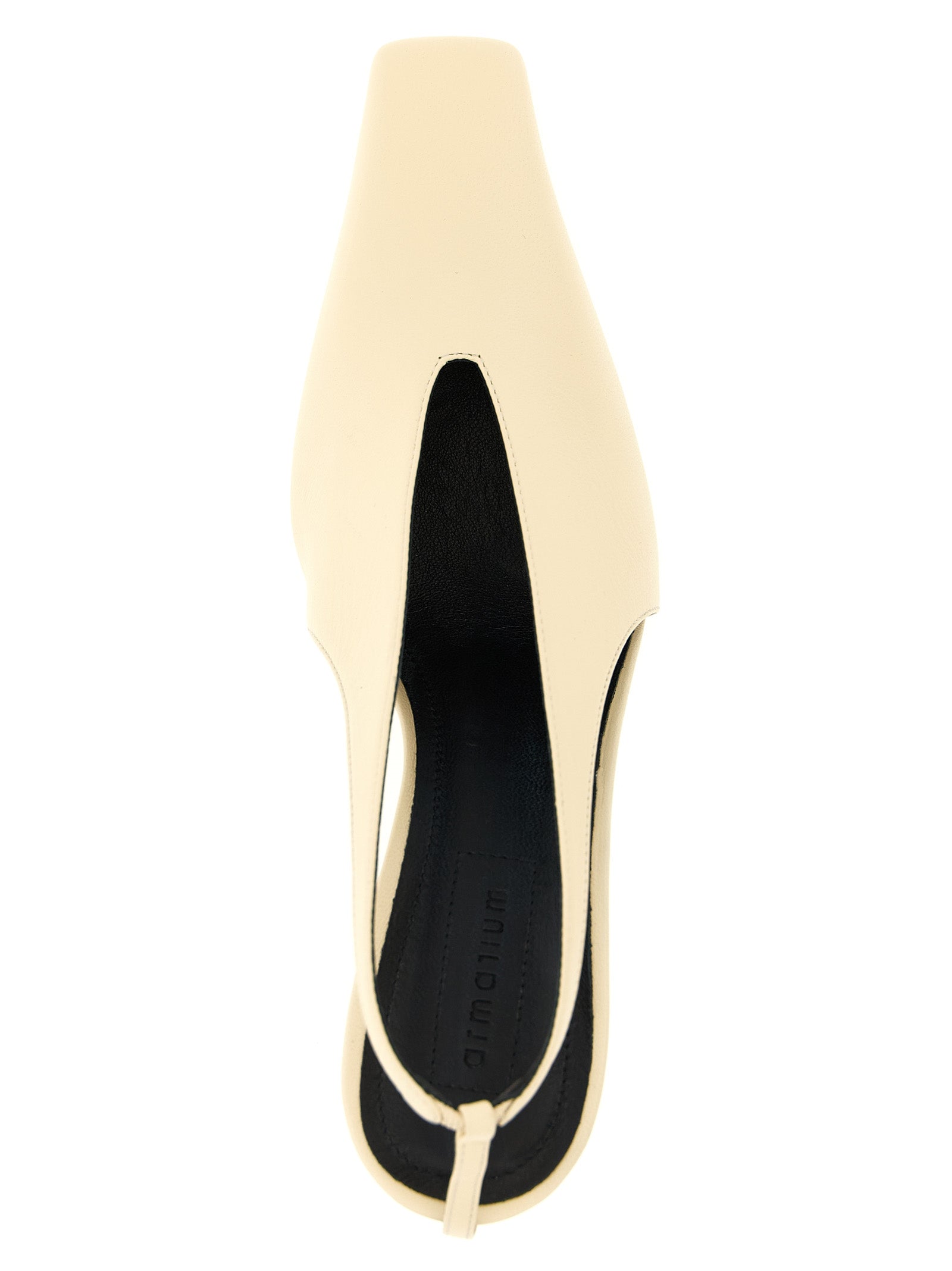 Armarium Beige Lammleder Pumps mit hohem Absatz