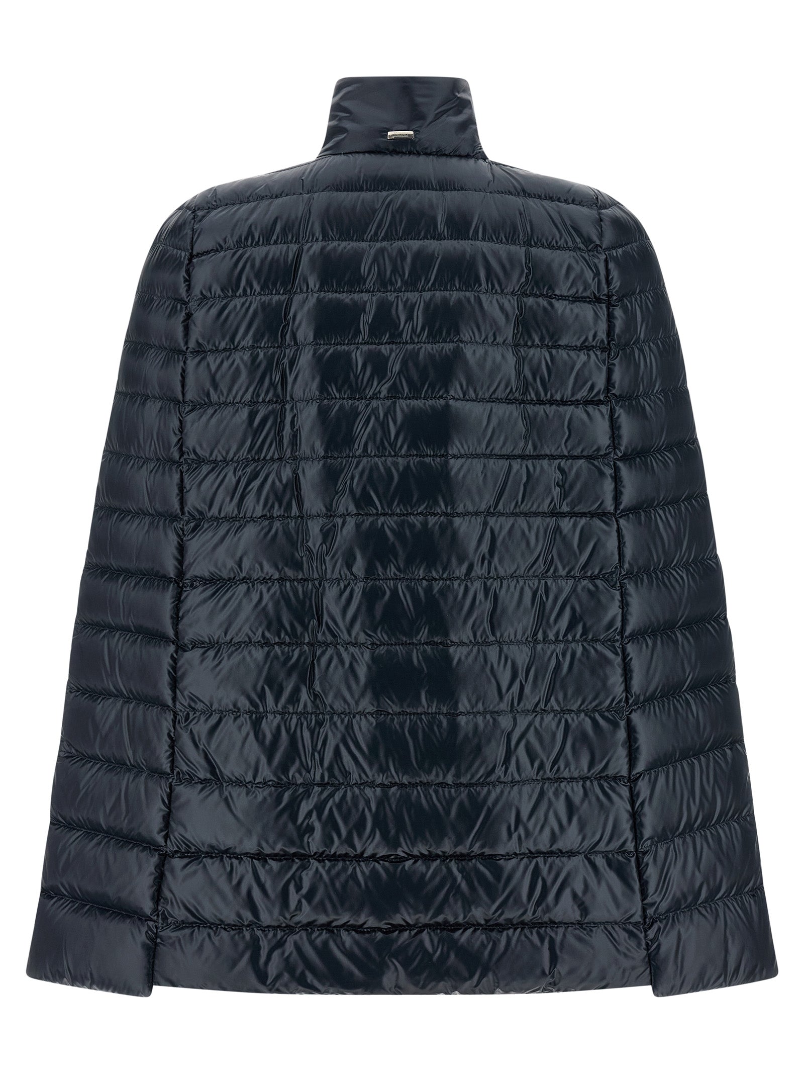 Herno Blauer Mantel aus Polyamid