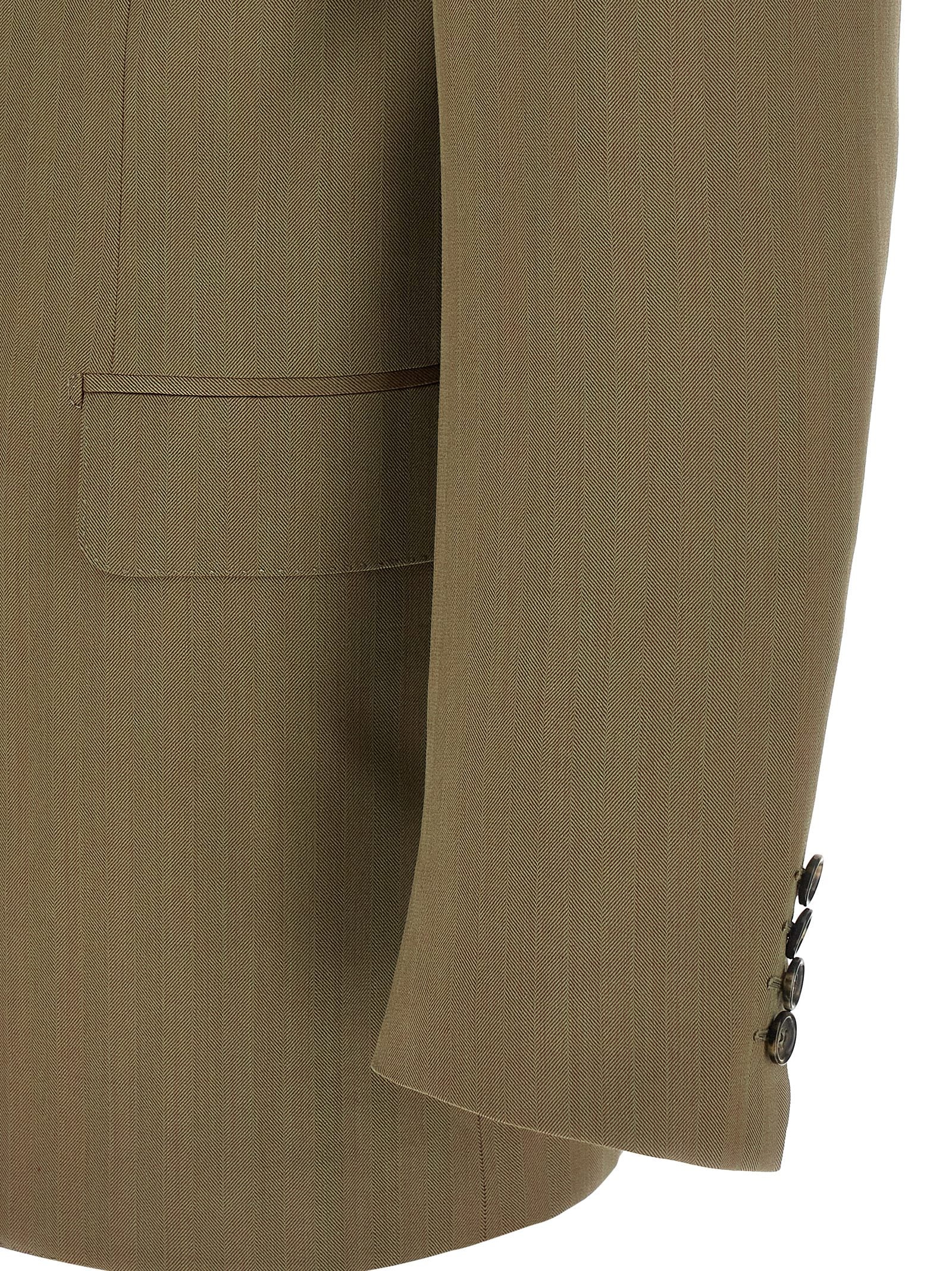 Brioni Zweifarbiger Woll-Zweiteiler