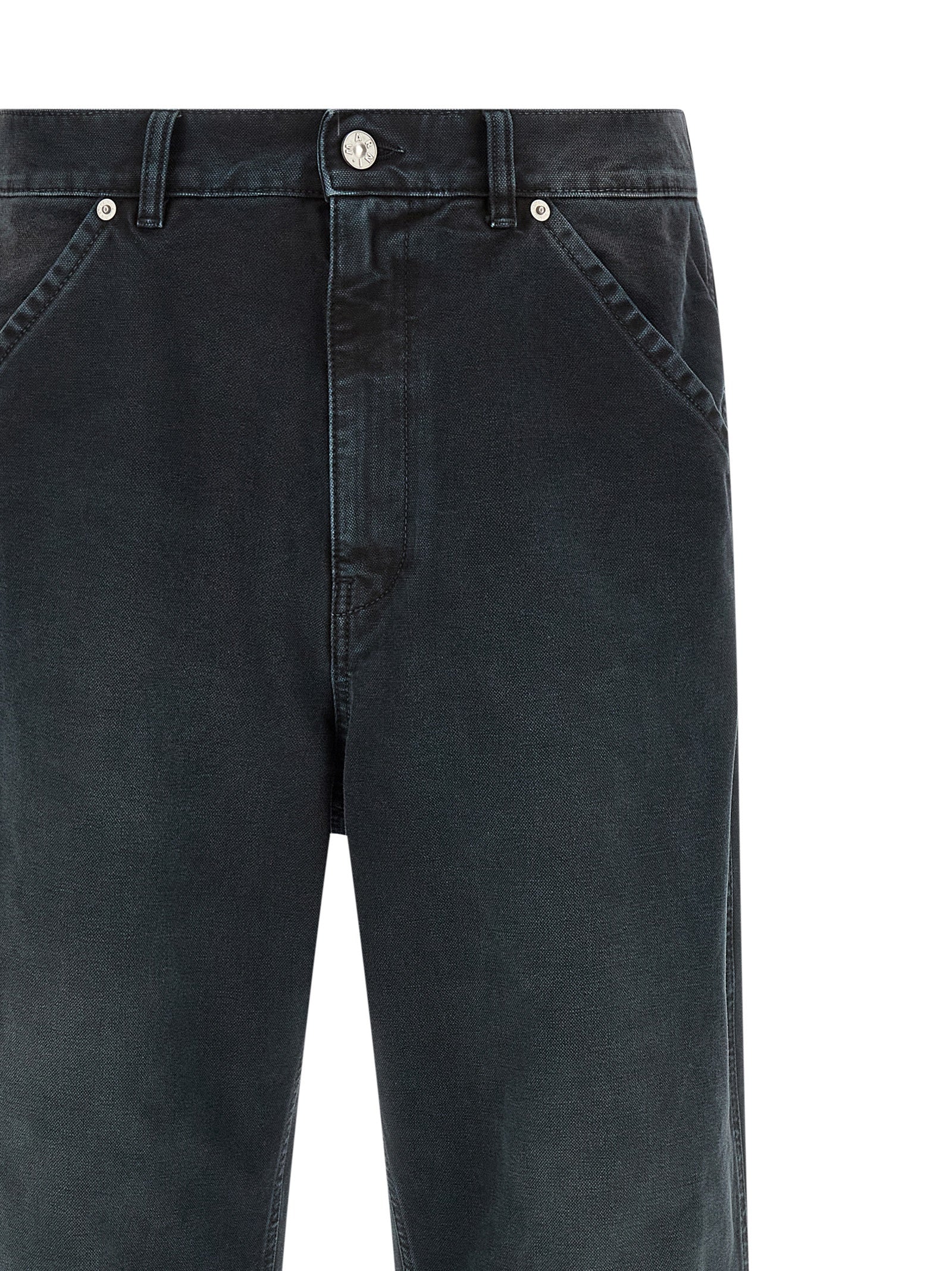 Marni Schwarze Baumwolljeans Denim