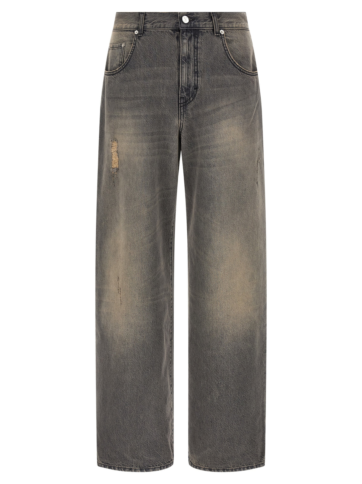 SÉFR Schwarze Baumwolljeans Denim