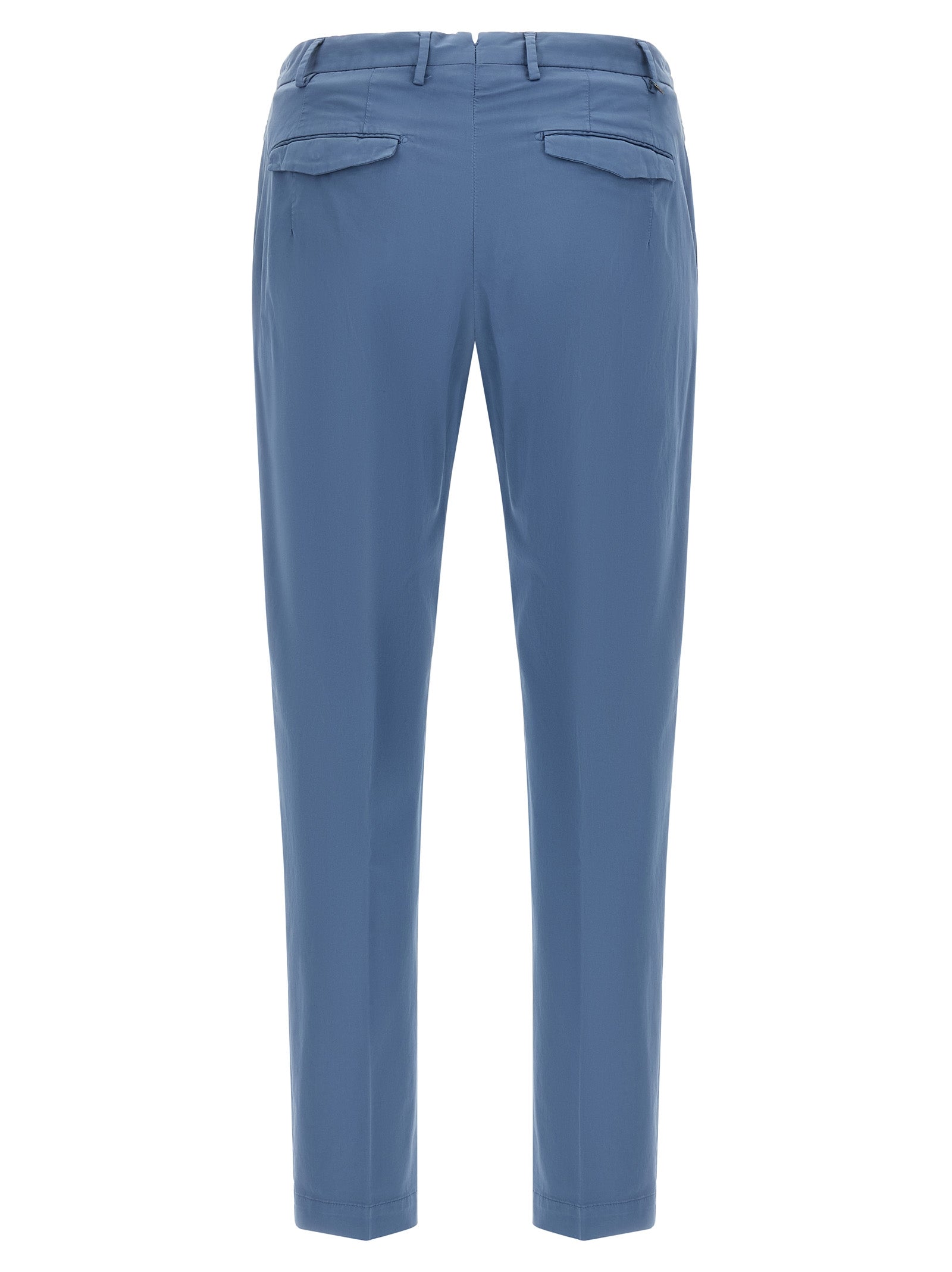 PT Torino Blaue Baumwoll-Freizeithose