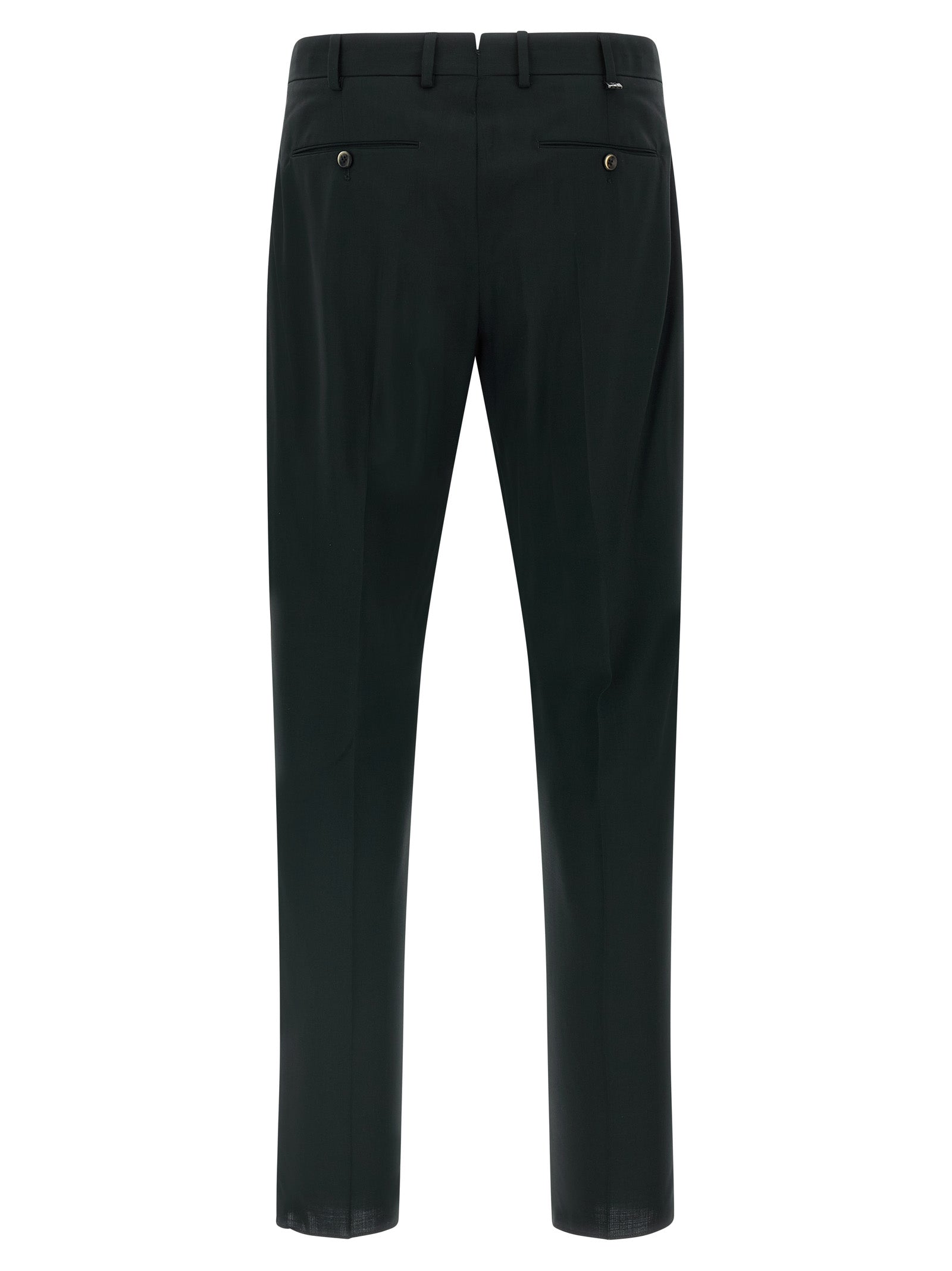 PT Torino Schwarze Hose aus Schurwolle