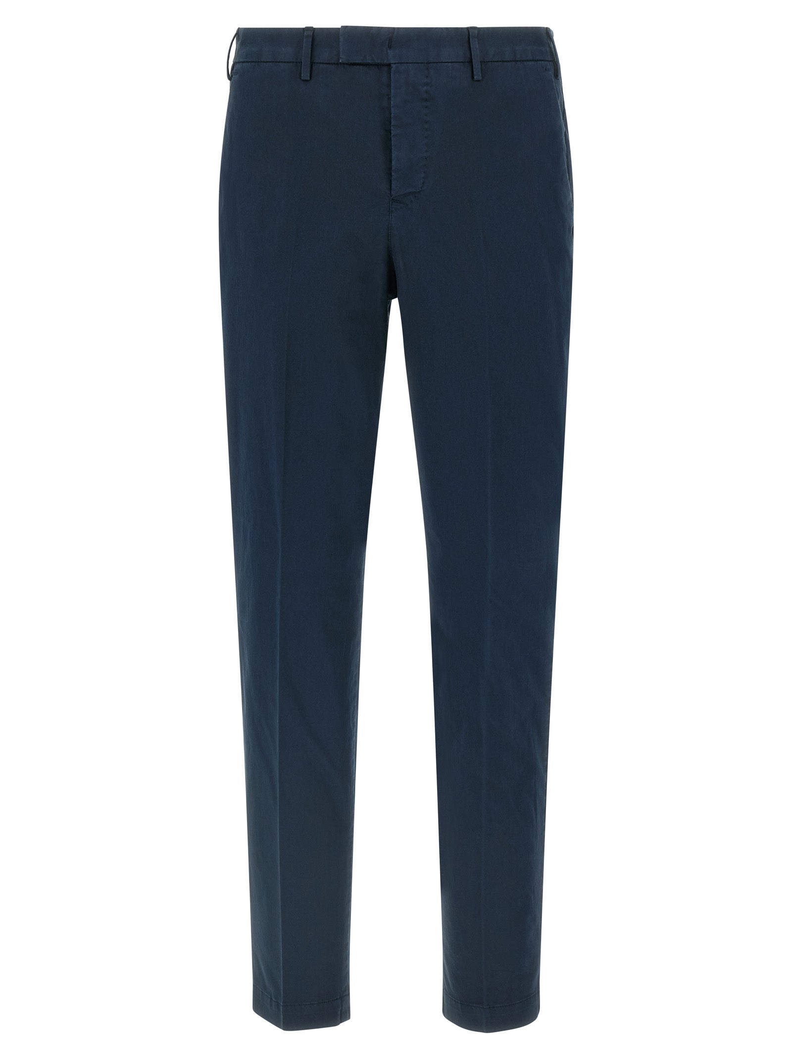 PT Torino Blaue Baumwoll-Freizeithose