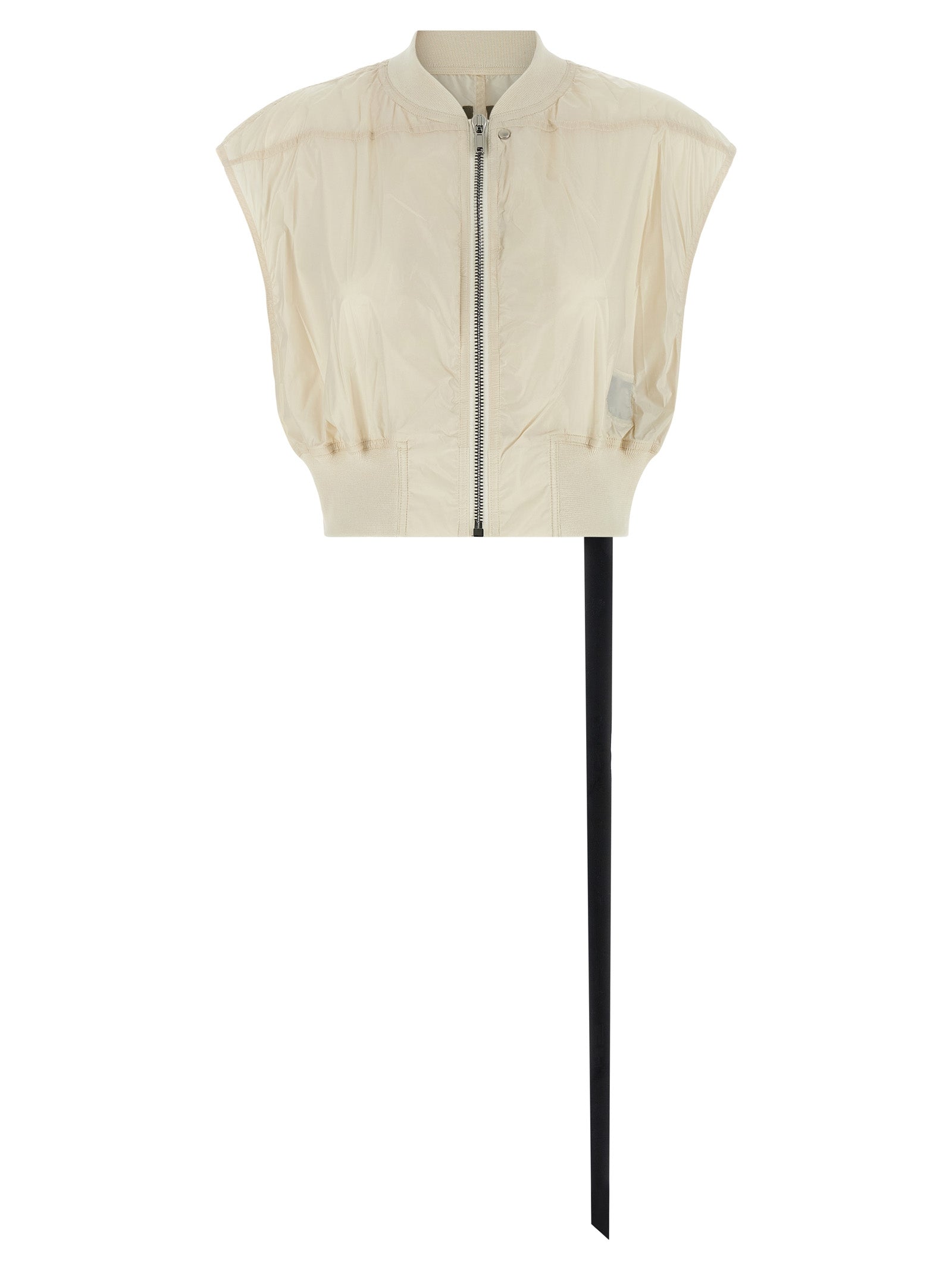 DRKSHDW Ärmellose Jacke aus beigem Nylon