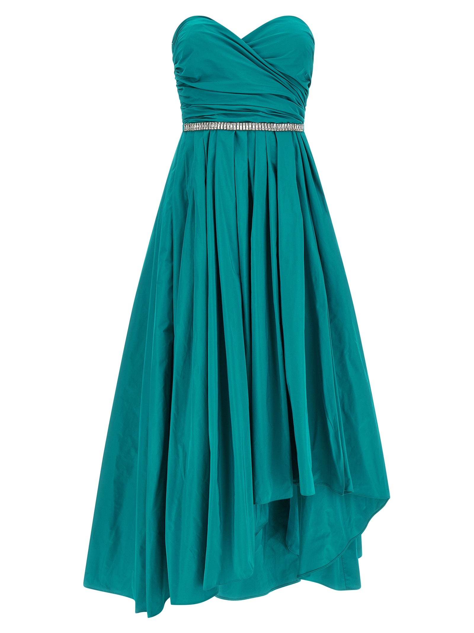 PINKO Zweifarbige Polyester-Maxikleid