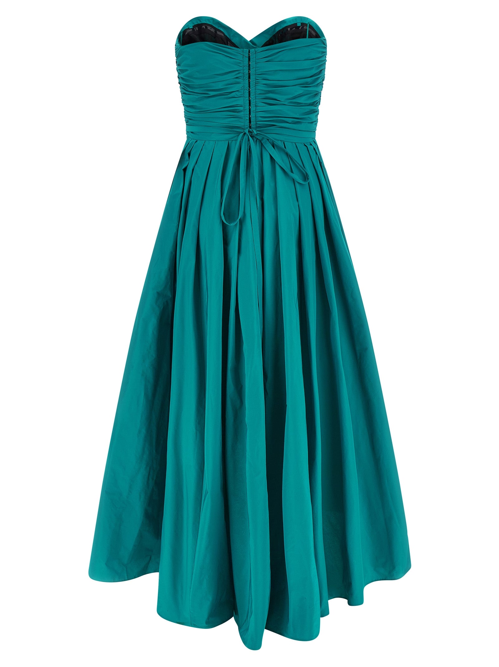 PINKO Zweifarbige Polyester-Maxikleid