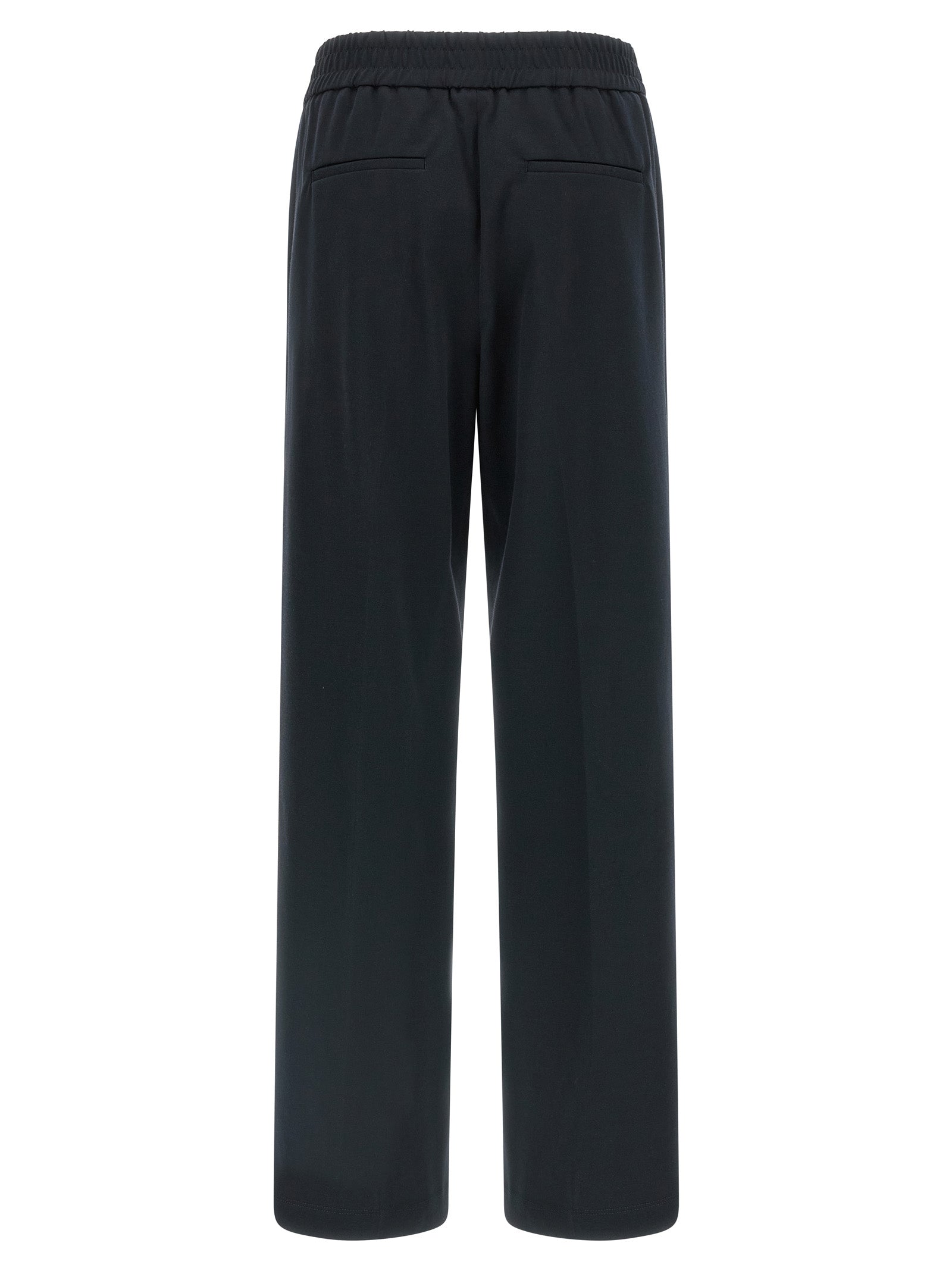Peserico Blaue Baumwoll-Freizeithose