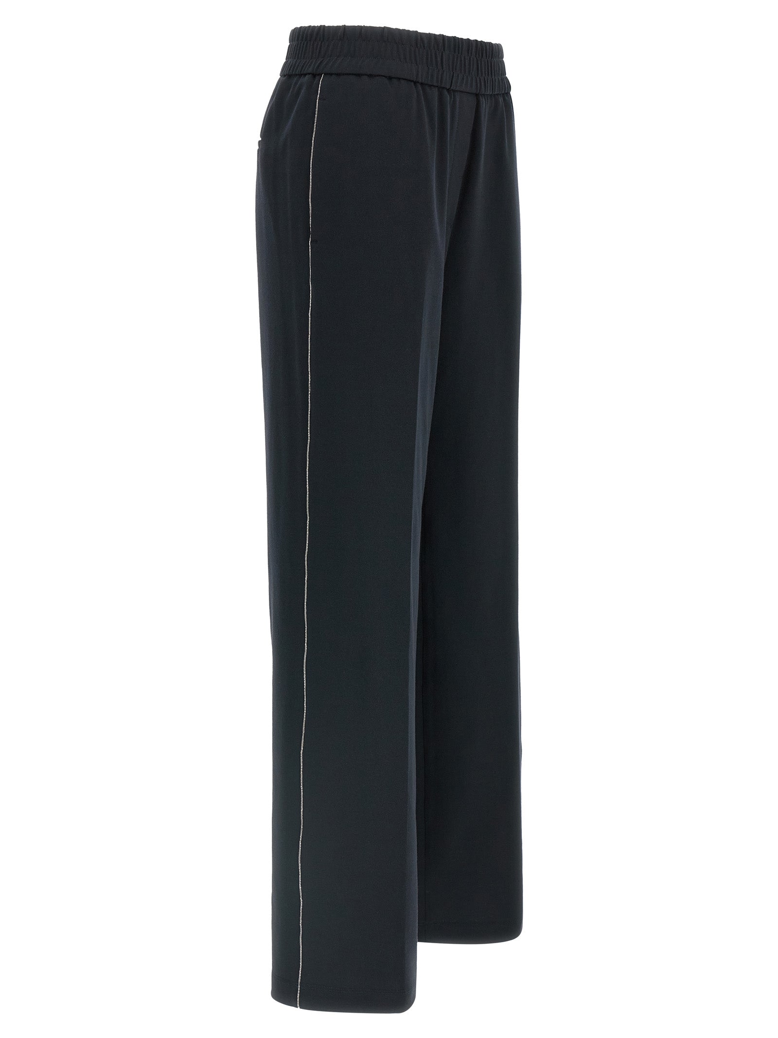 Peserico Blaue Baumwoll-Freizeithose