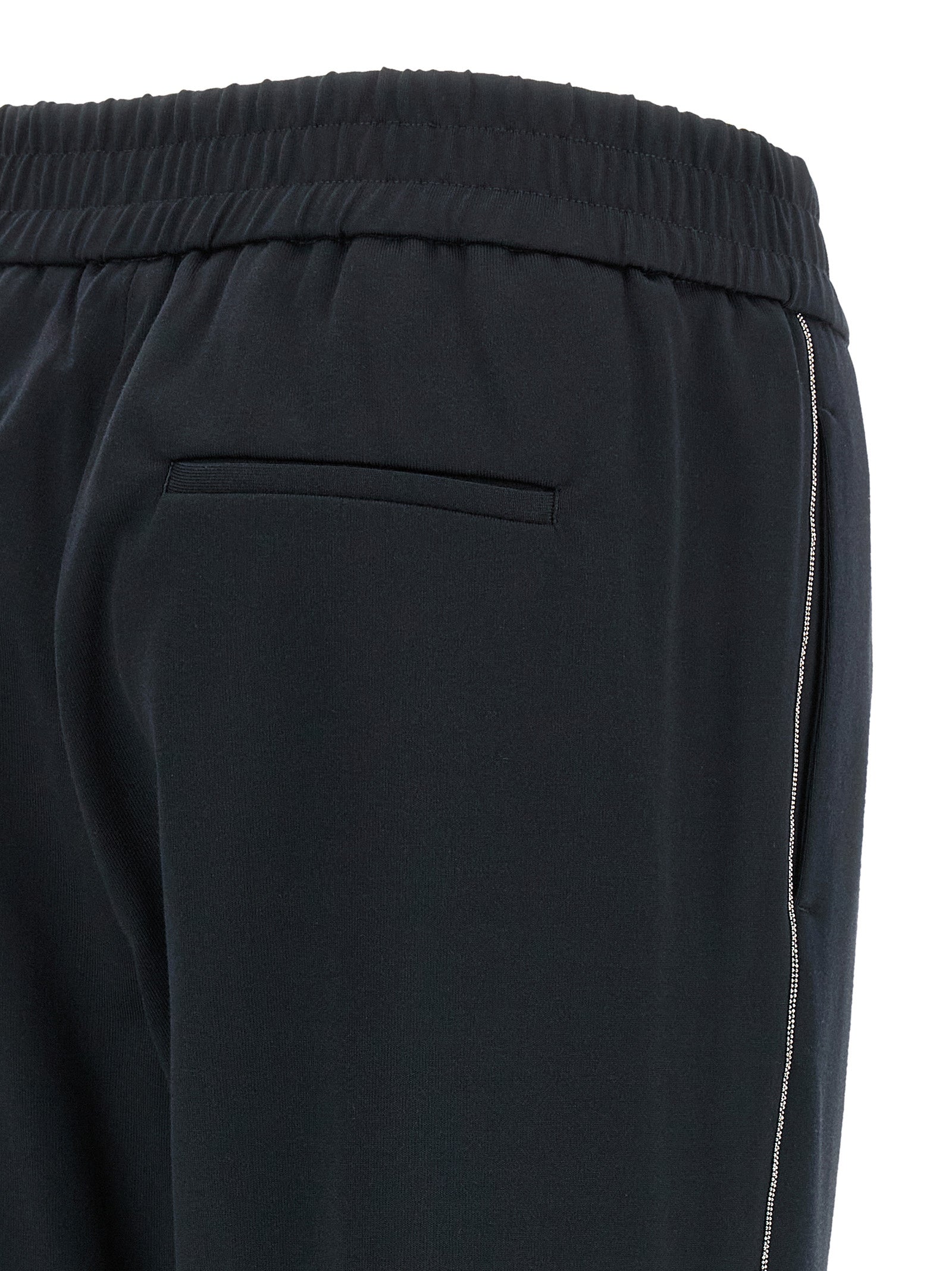 Peserico Blaue Baumwoll-Freizeithose
