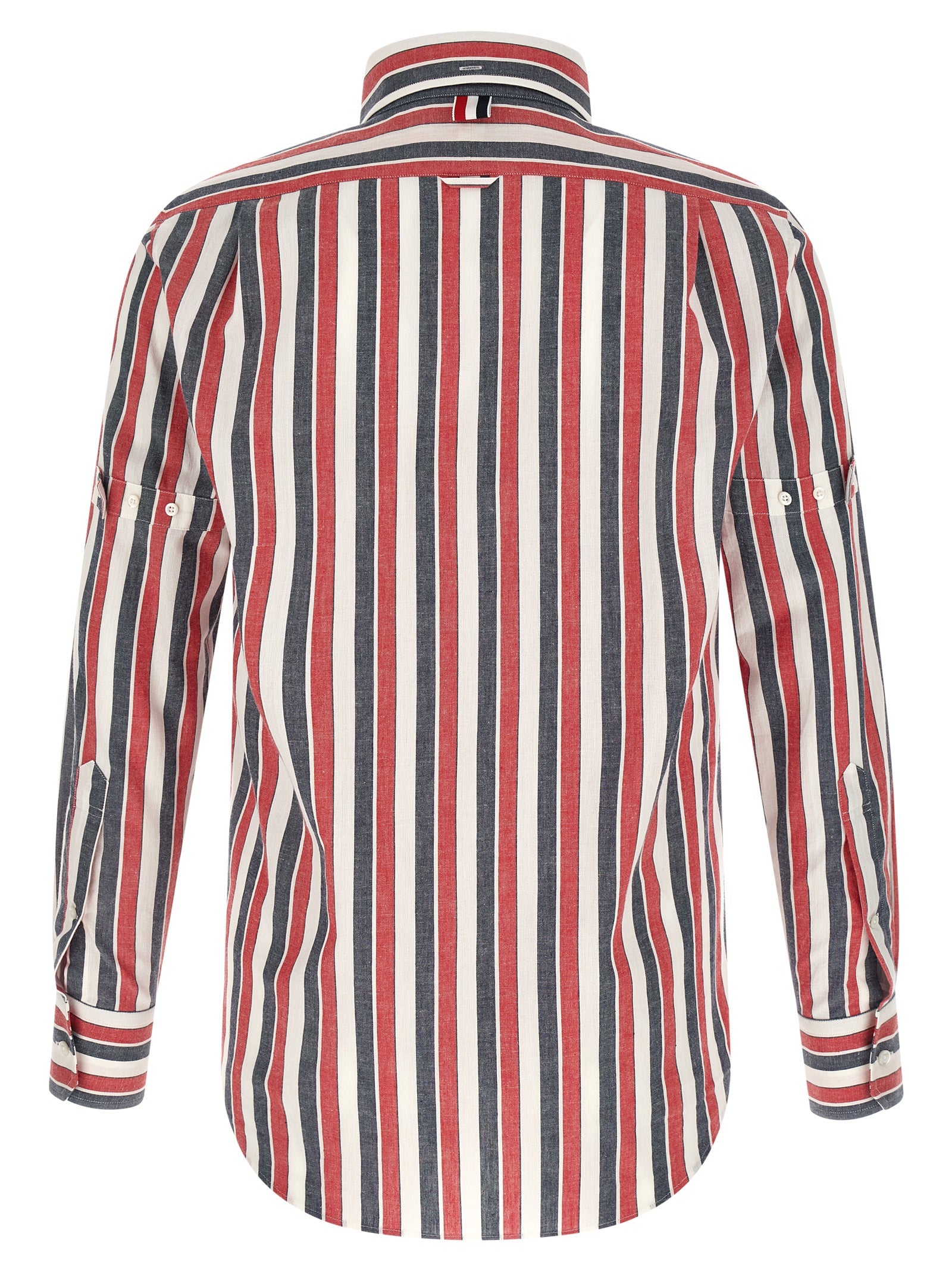 Thom Browne Mehrfarbige Baumwollbluse