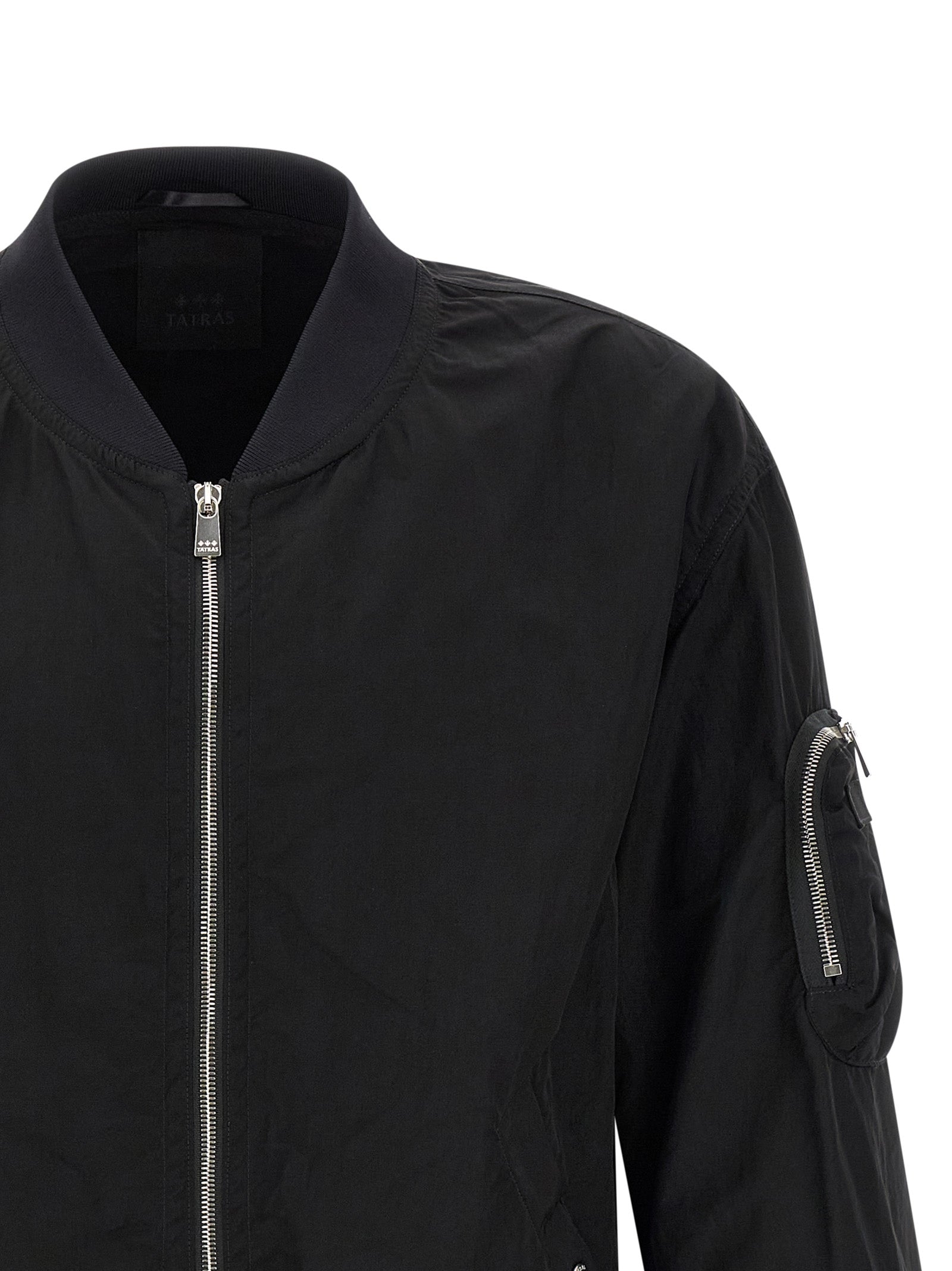 Tatras Schwarzer Nylon-Bomber