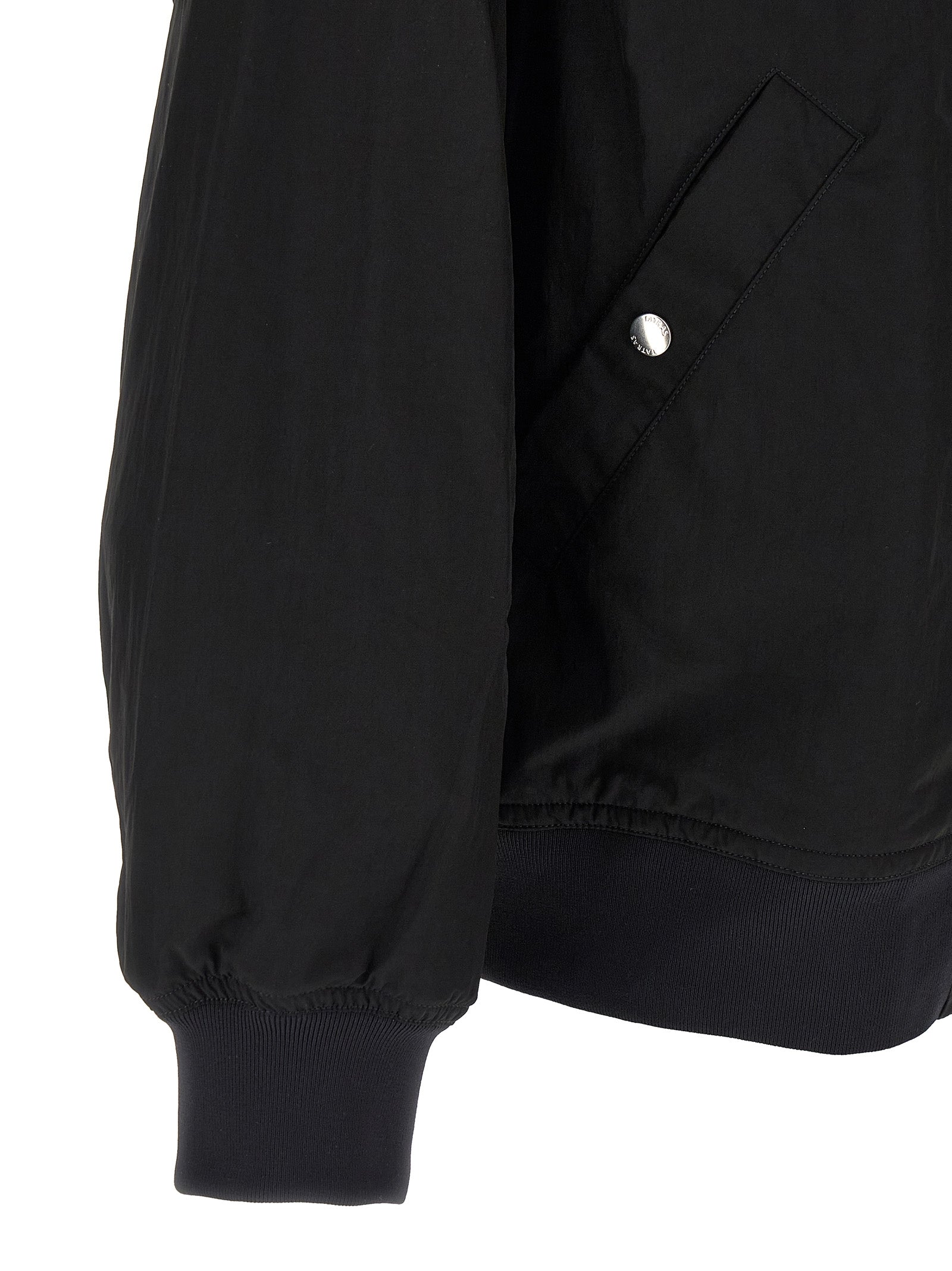 Tatras Schwarzer Nylon-Bomber