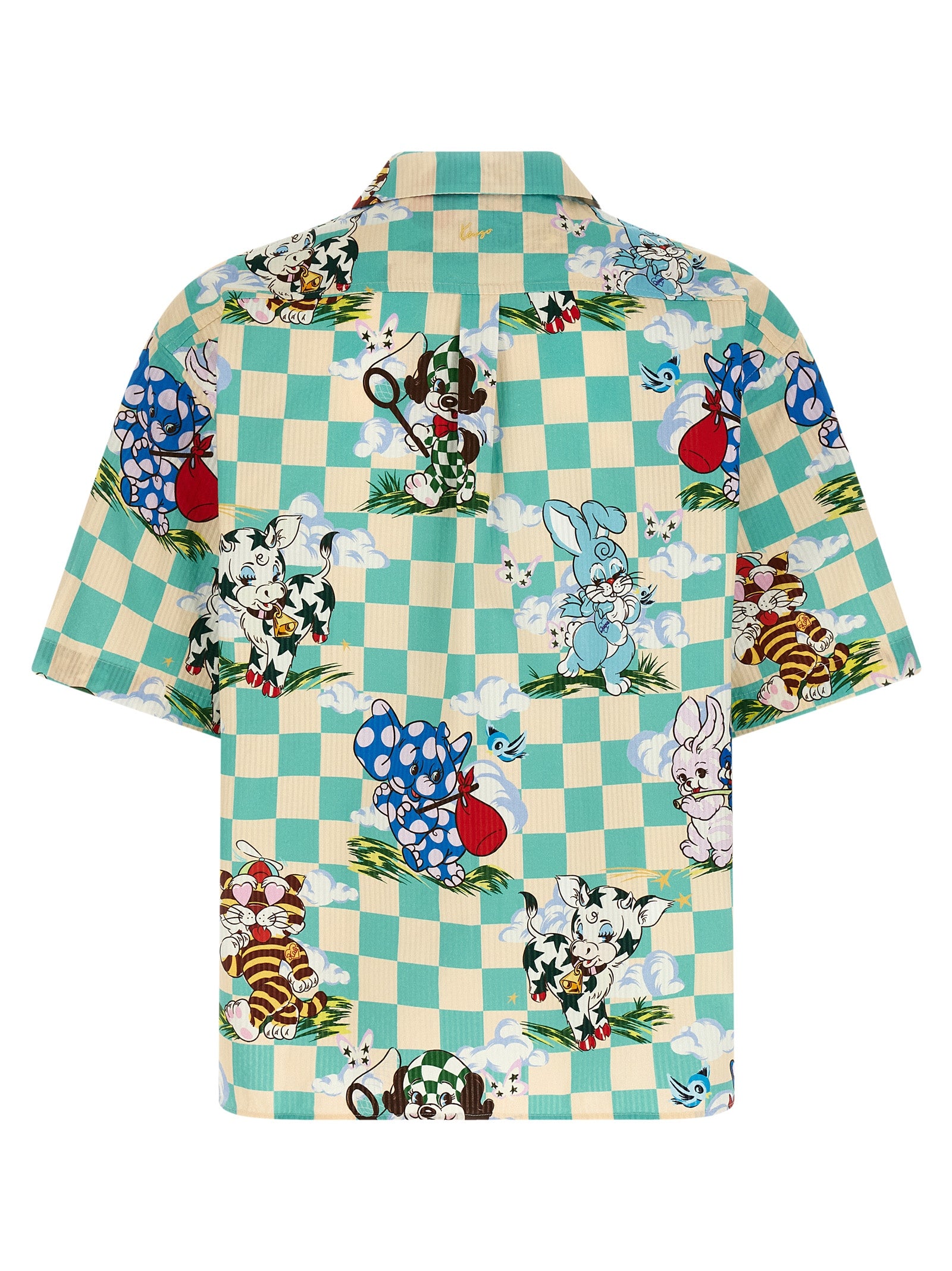 Kenzo Mehrfarbige Baumwollbluse