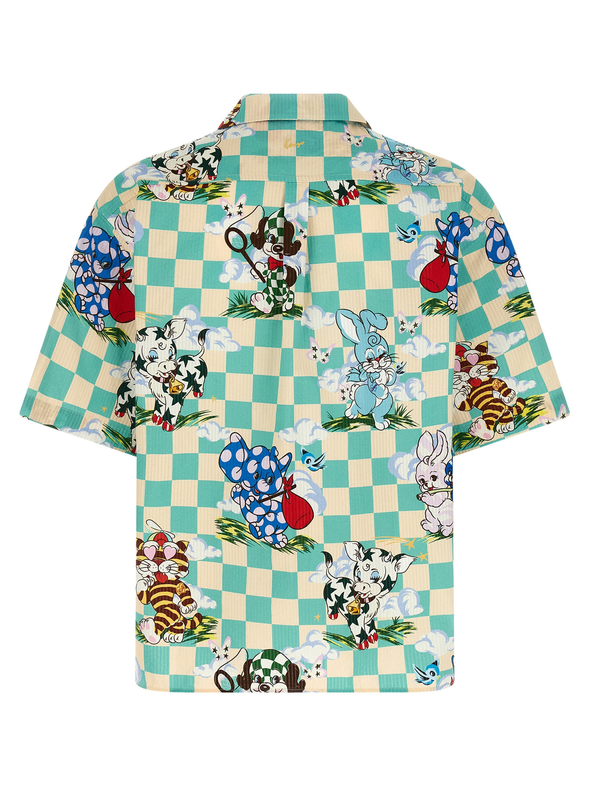 Kenzo Mehrfarbige Baumwollbluse