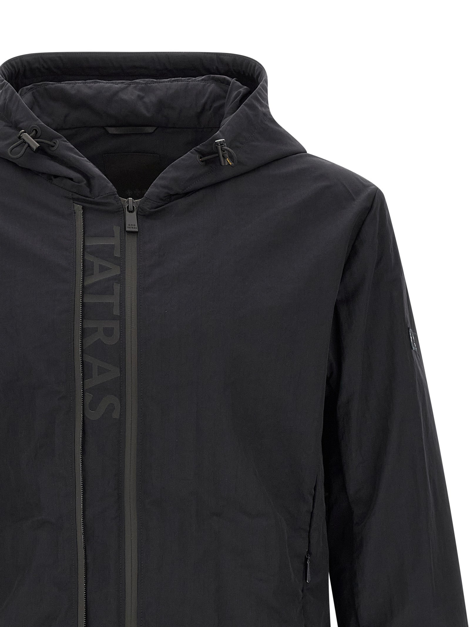 Tatras Schwarze Nylon-Shell-Jacke
