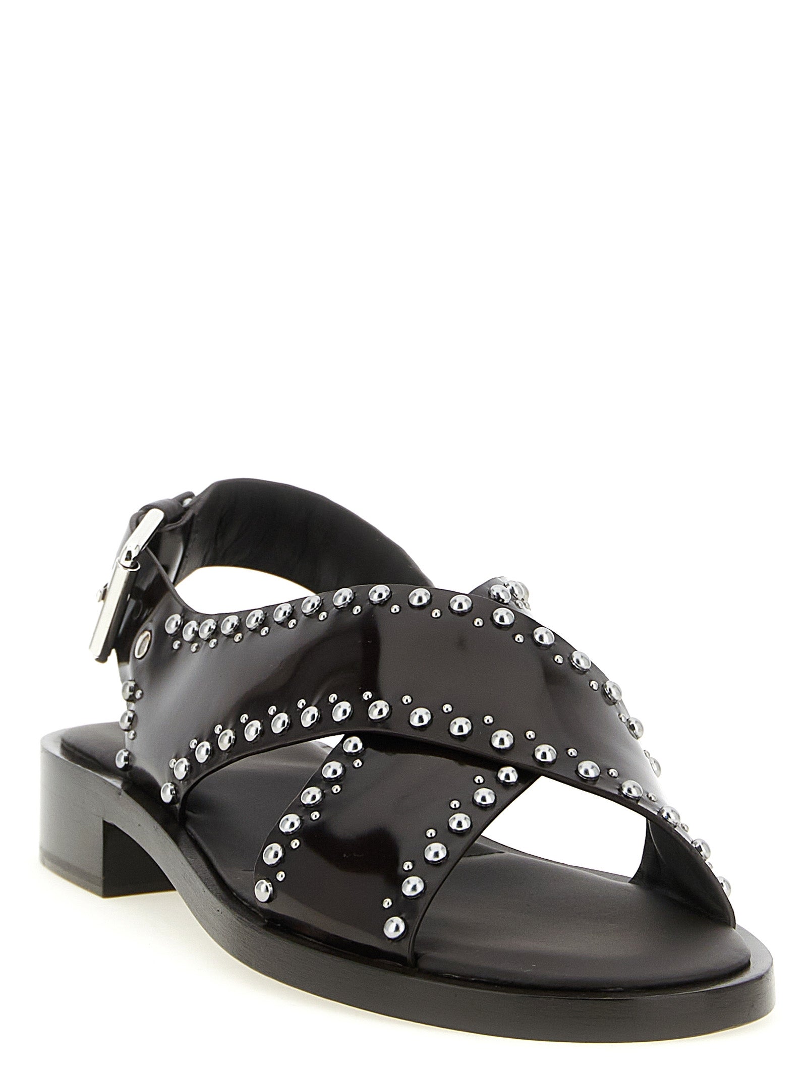 Church's Braune Sandalen aus Kalbsleder