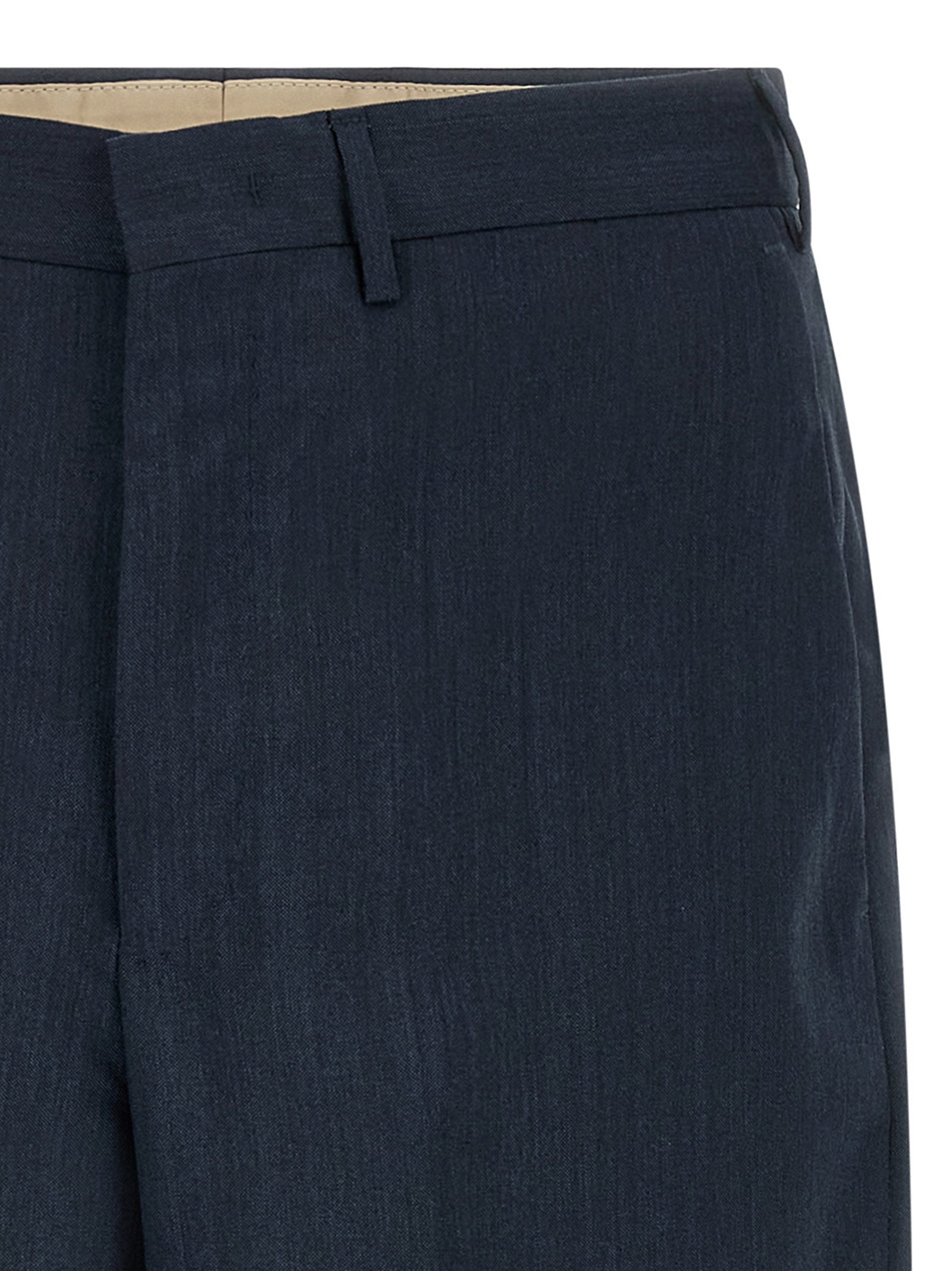 PT Torino Blaue Hose aus reiner Schurwolle