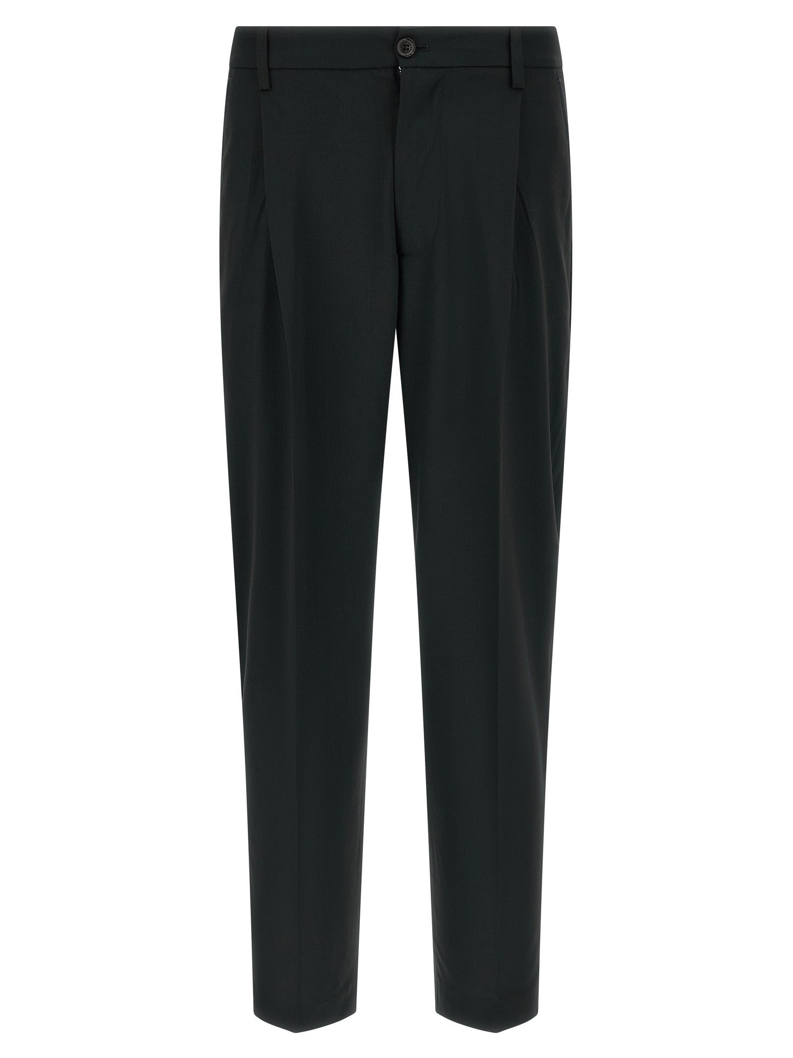 Department 5 Schwarze Freizeithose aus Polyester