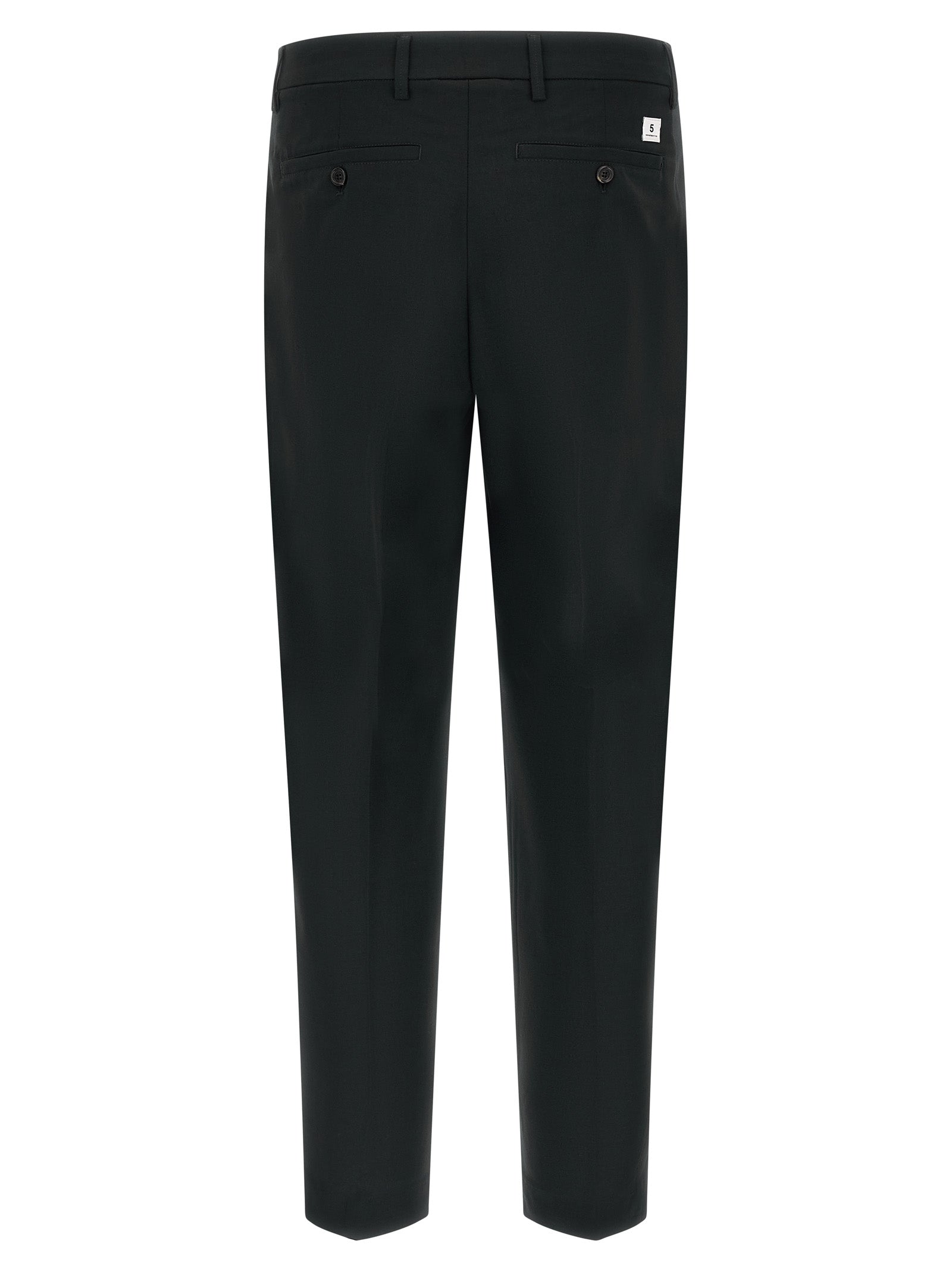 Department 5 Schwarze Freizeithose aus Polyester
