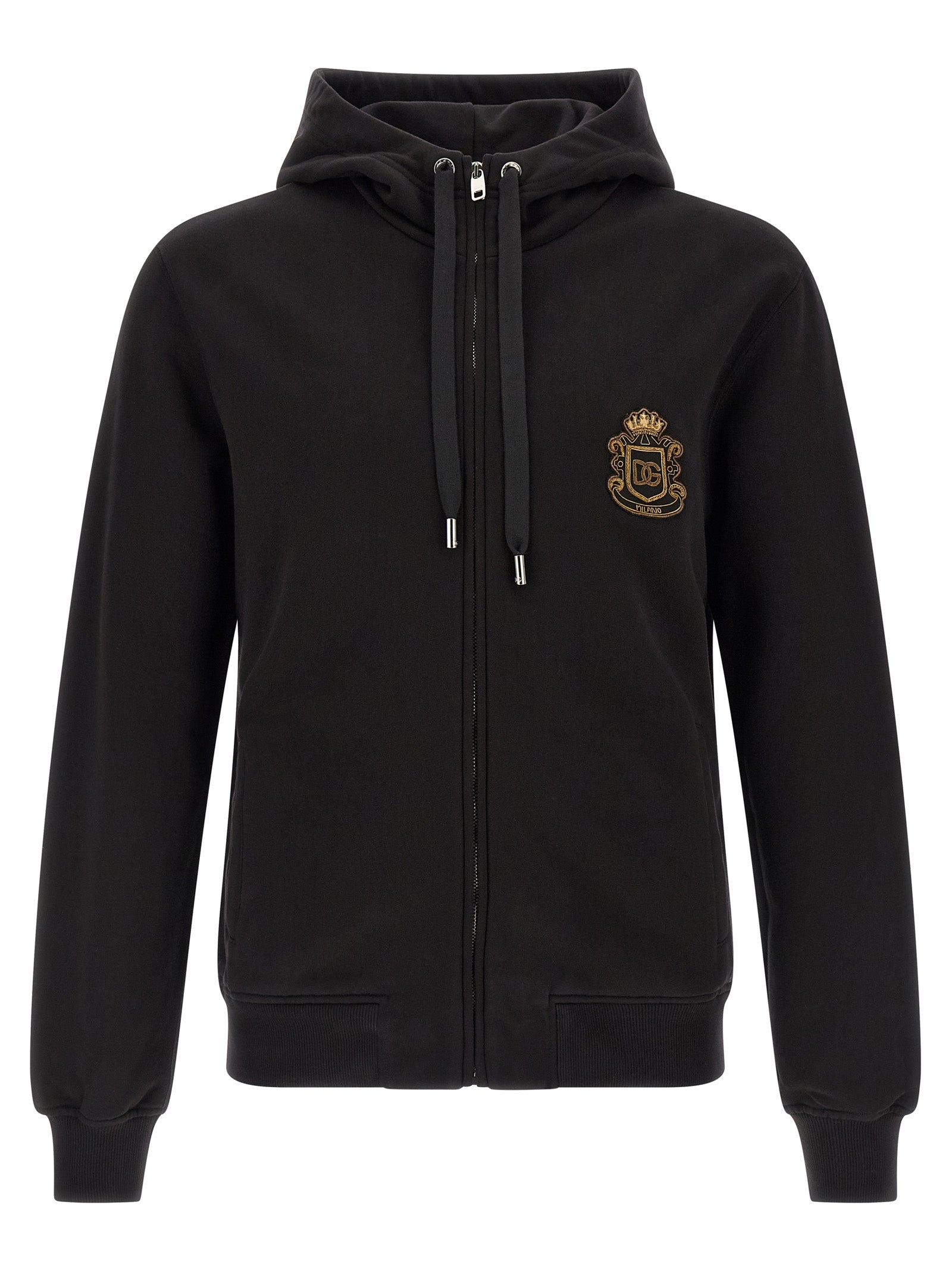 Dolce & Gabbana Schwarzer Baumwoll-Sweatshirt