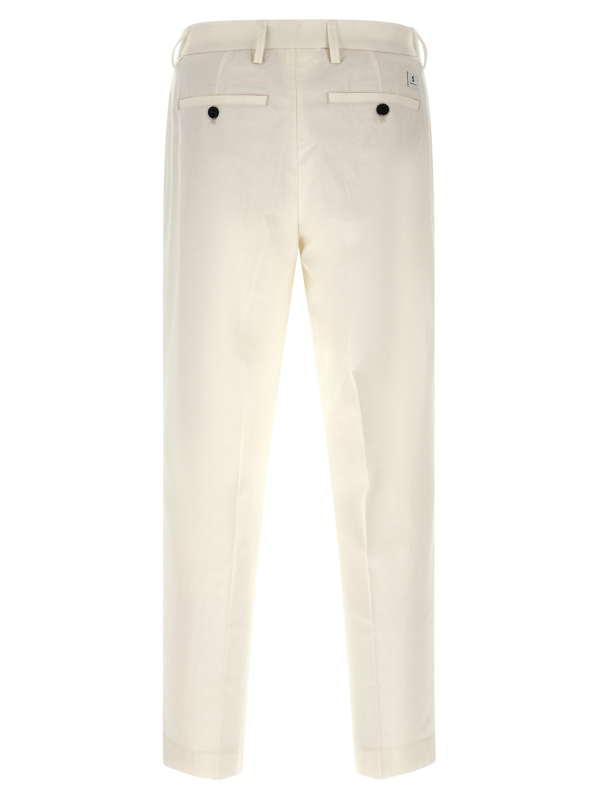 Department 5 Weiße Baumwollhose im Casual-Look