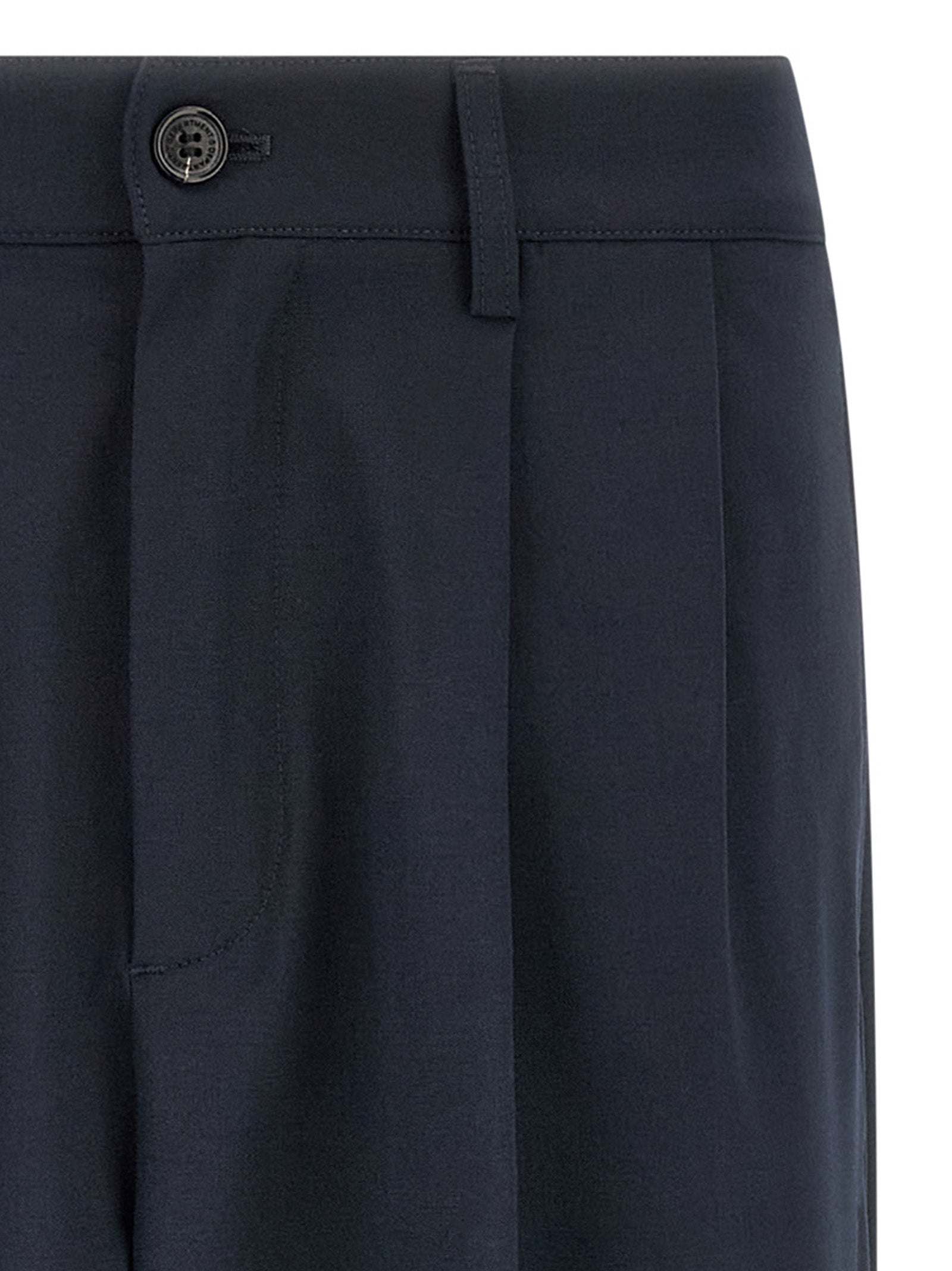 Department 5 Blaue Chinohose aus Polyester