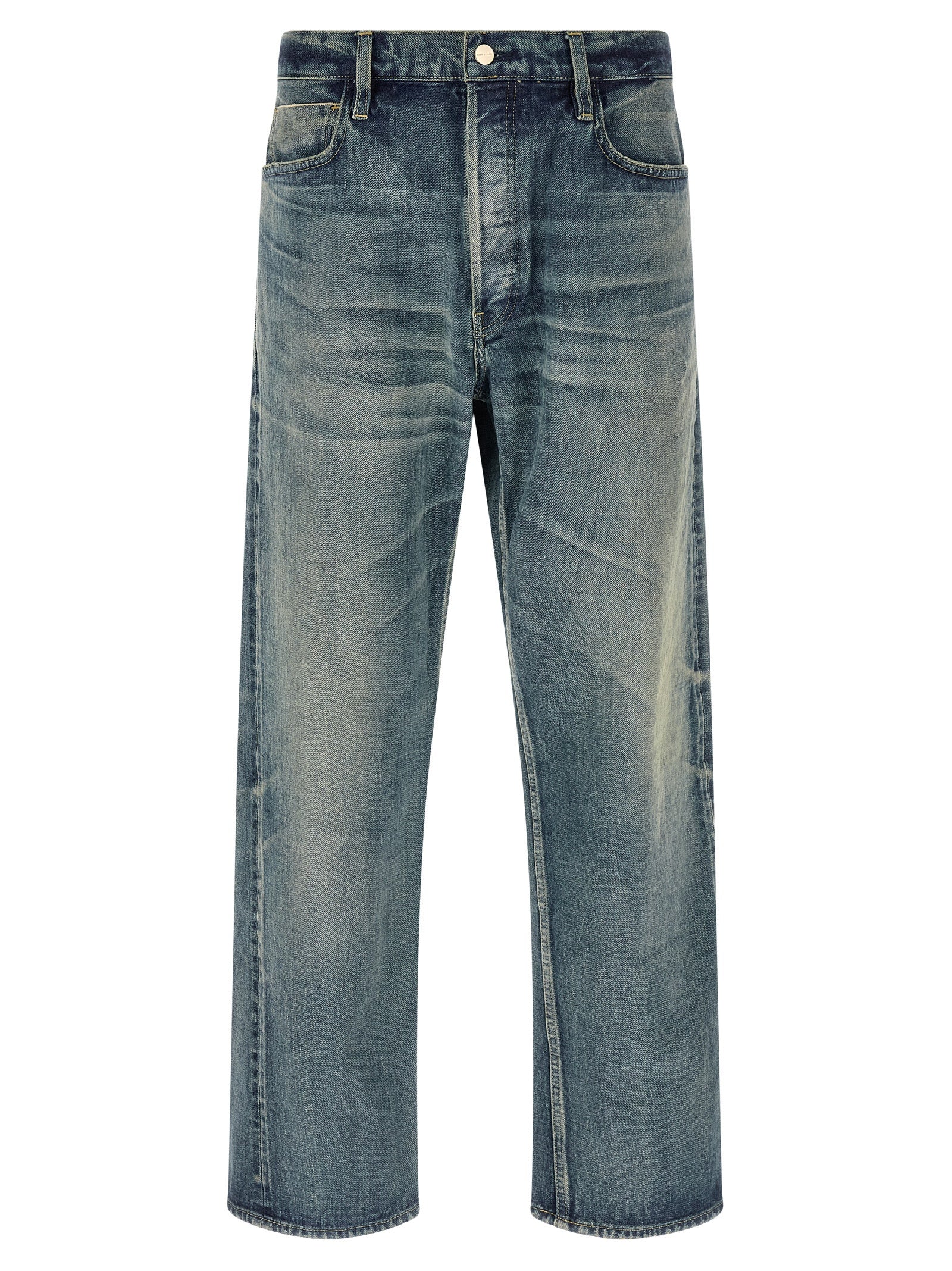 Fear Of God Blaue Jeans aus Baumwolle im geraden Schnitt