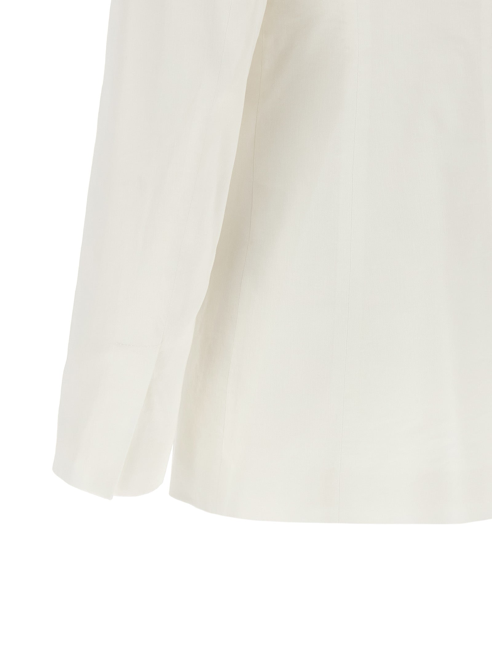PINKO Weißer Leinenblazer