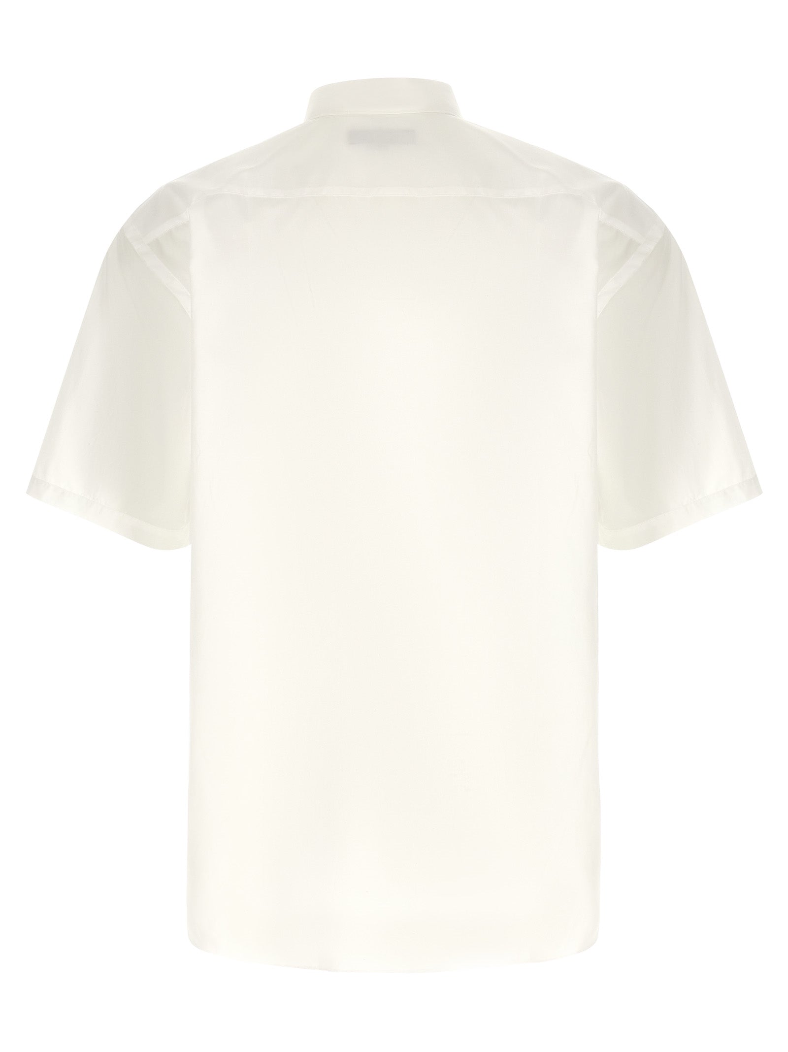 Comme Des Garçons Weiße Baumwollbluse