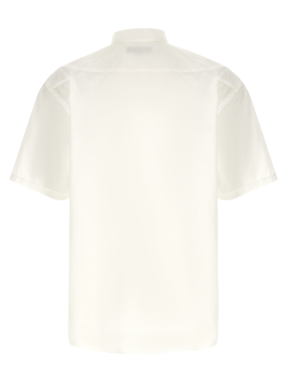 Comme Des Garçons Weiße Baumwollbluse