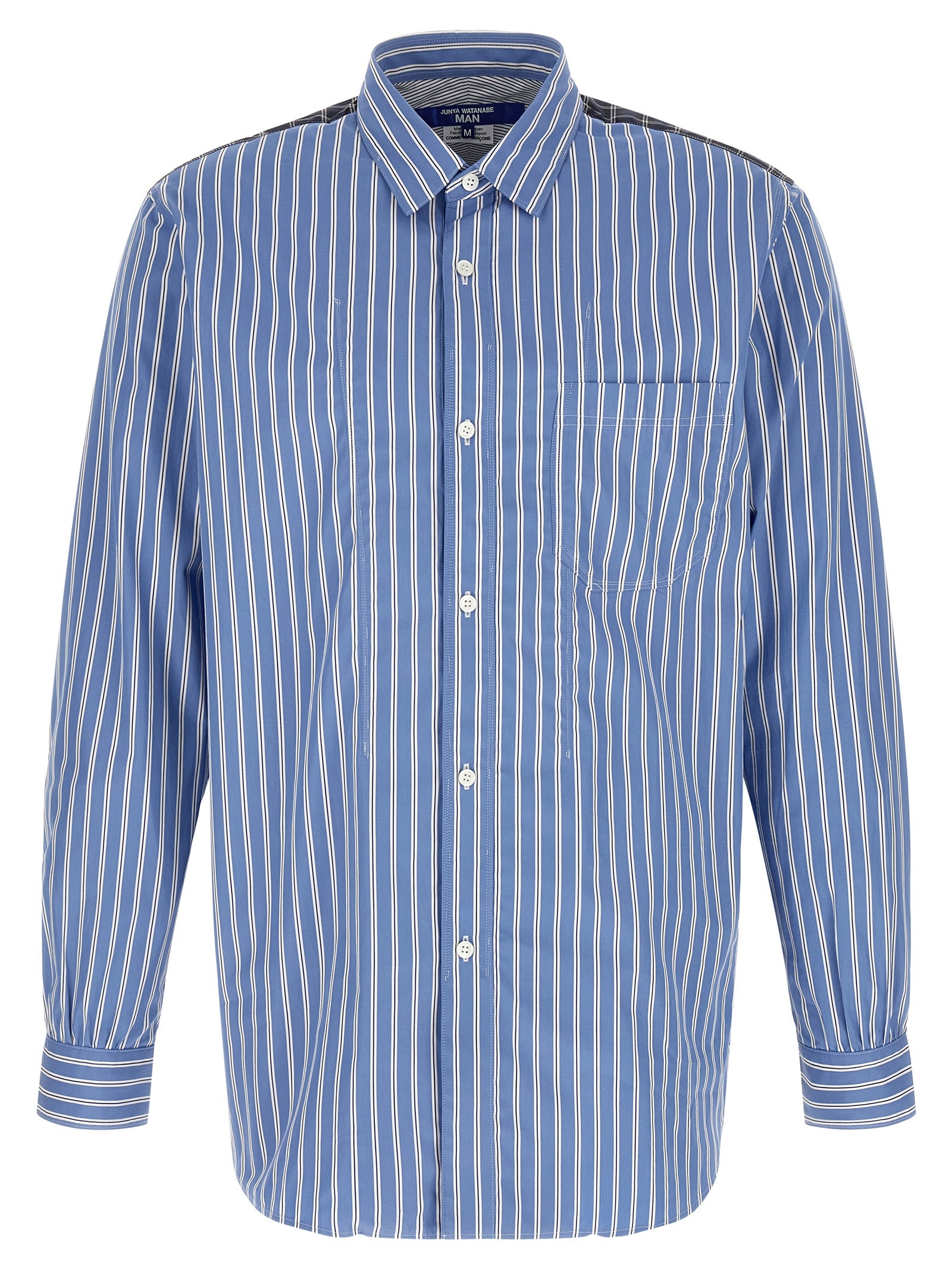 Junya Watanabe Blaue Baumwollbluse