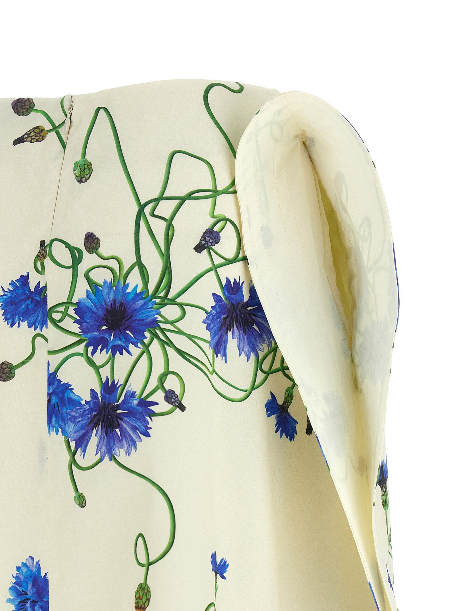 Stella McCartney Blaue Baumwoll-Minirock
