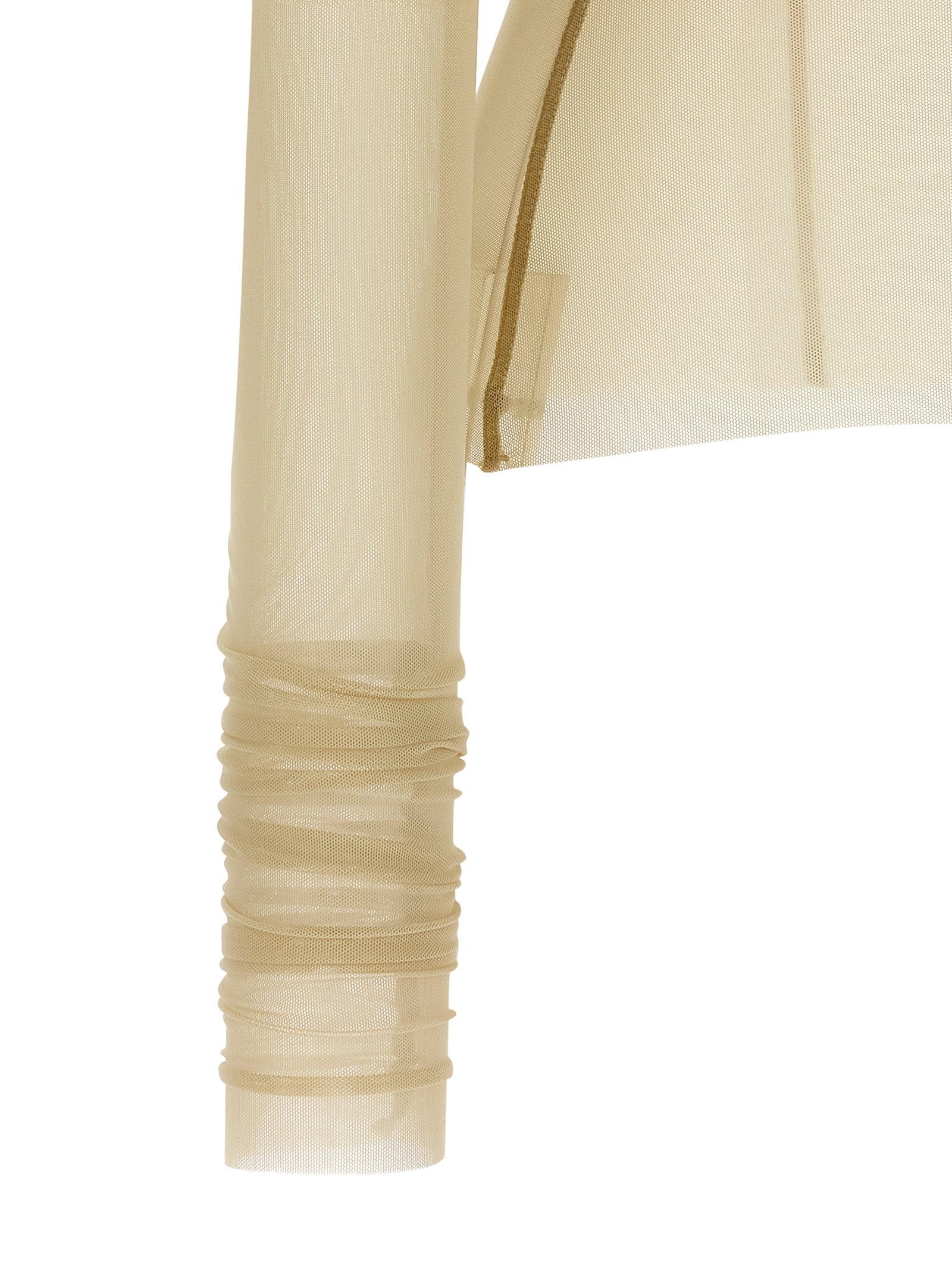 Rick Owens Beige Nylon Hemd