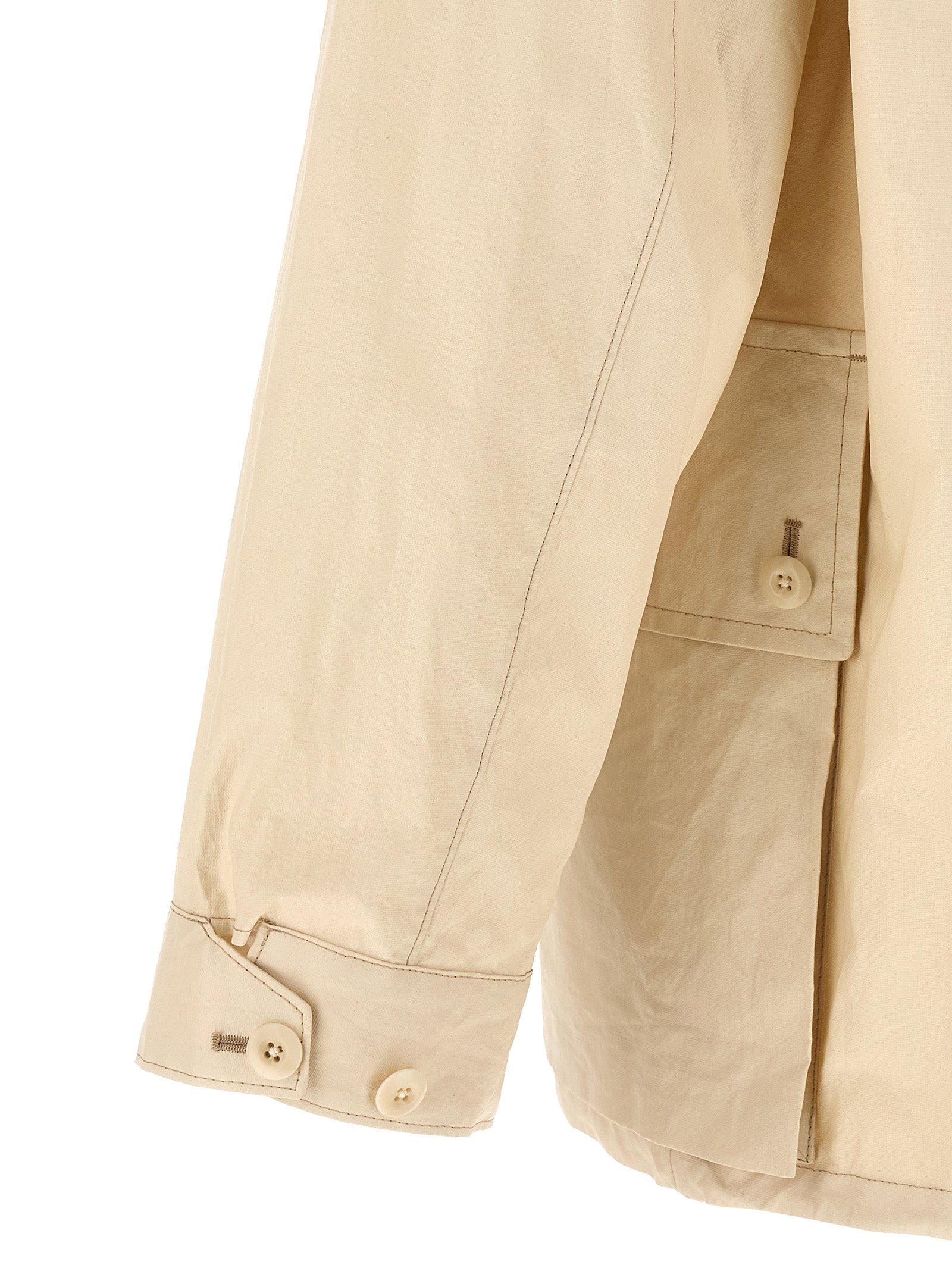 Lemaire Beige Leinen-Blazer