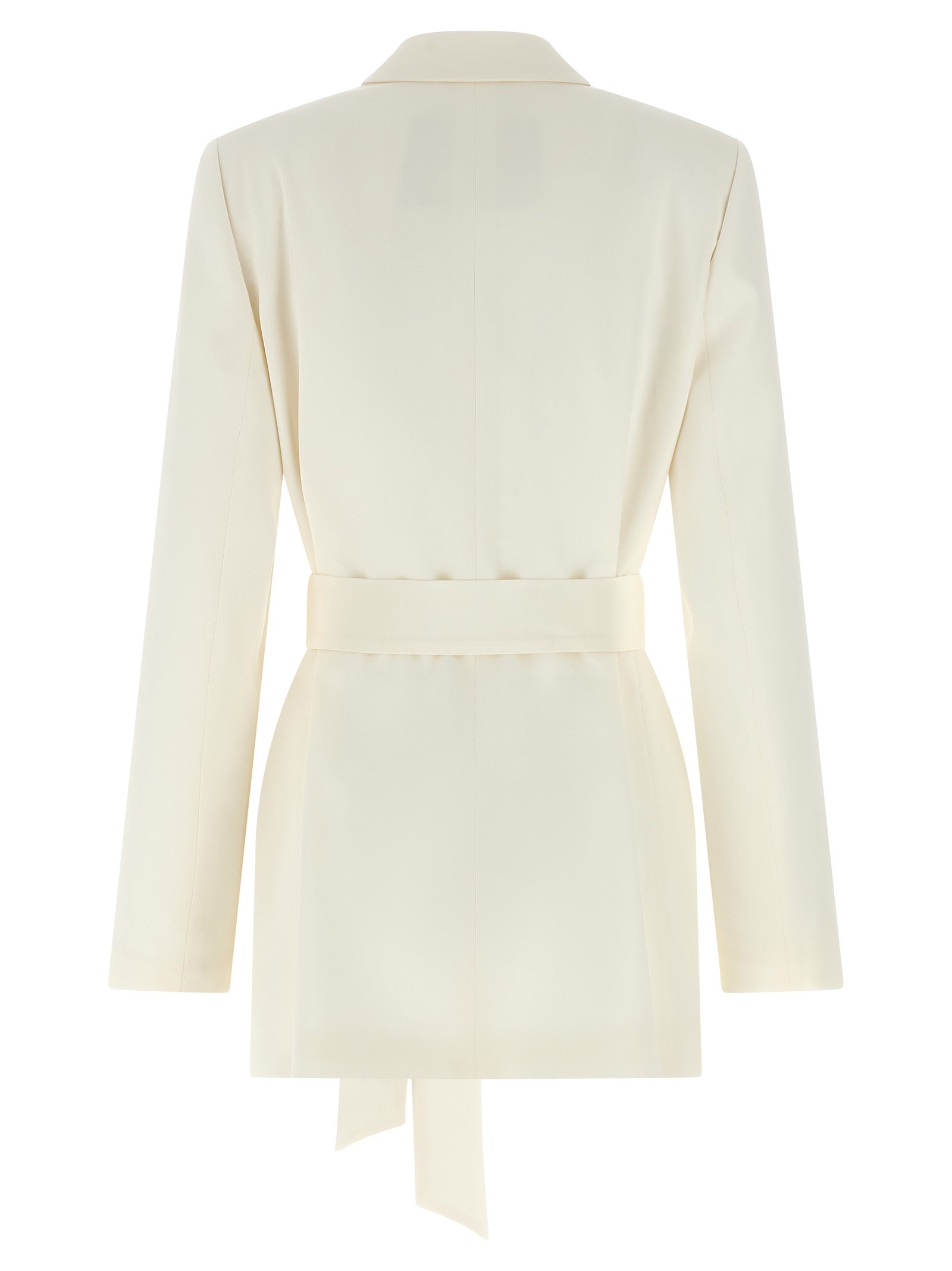 Kiton Weißer Seidenblazer