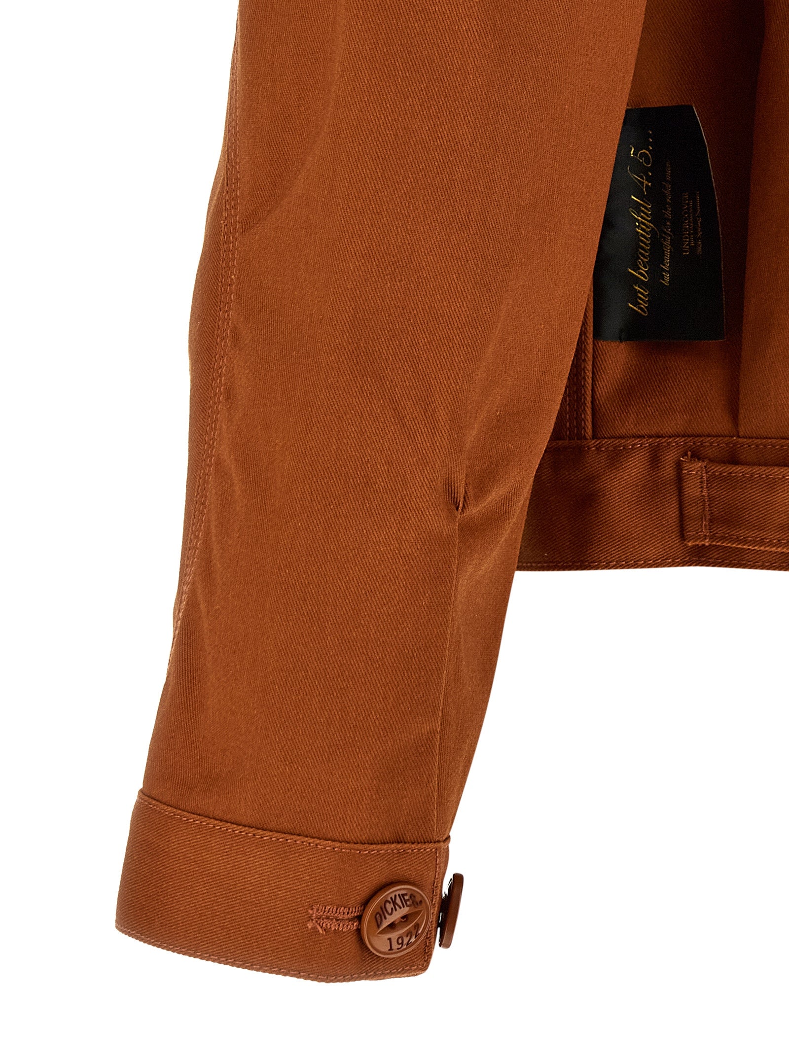 Undercover Braune Shell-Jacke aus Polyester