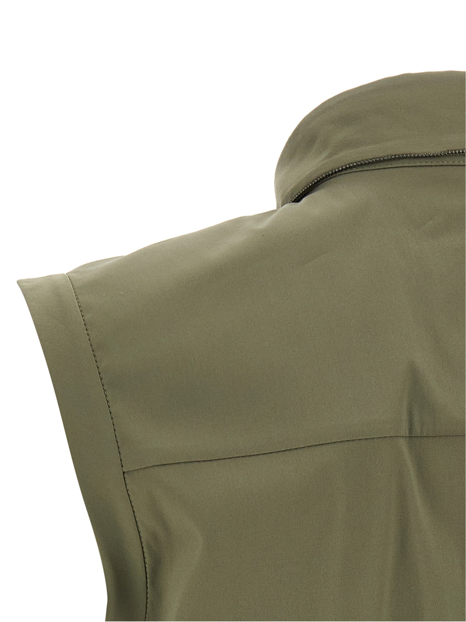 Brunello Cucinelli Zweifarbige Baumwollbluse
