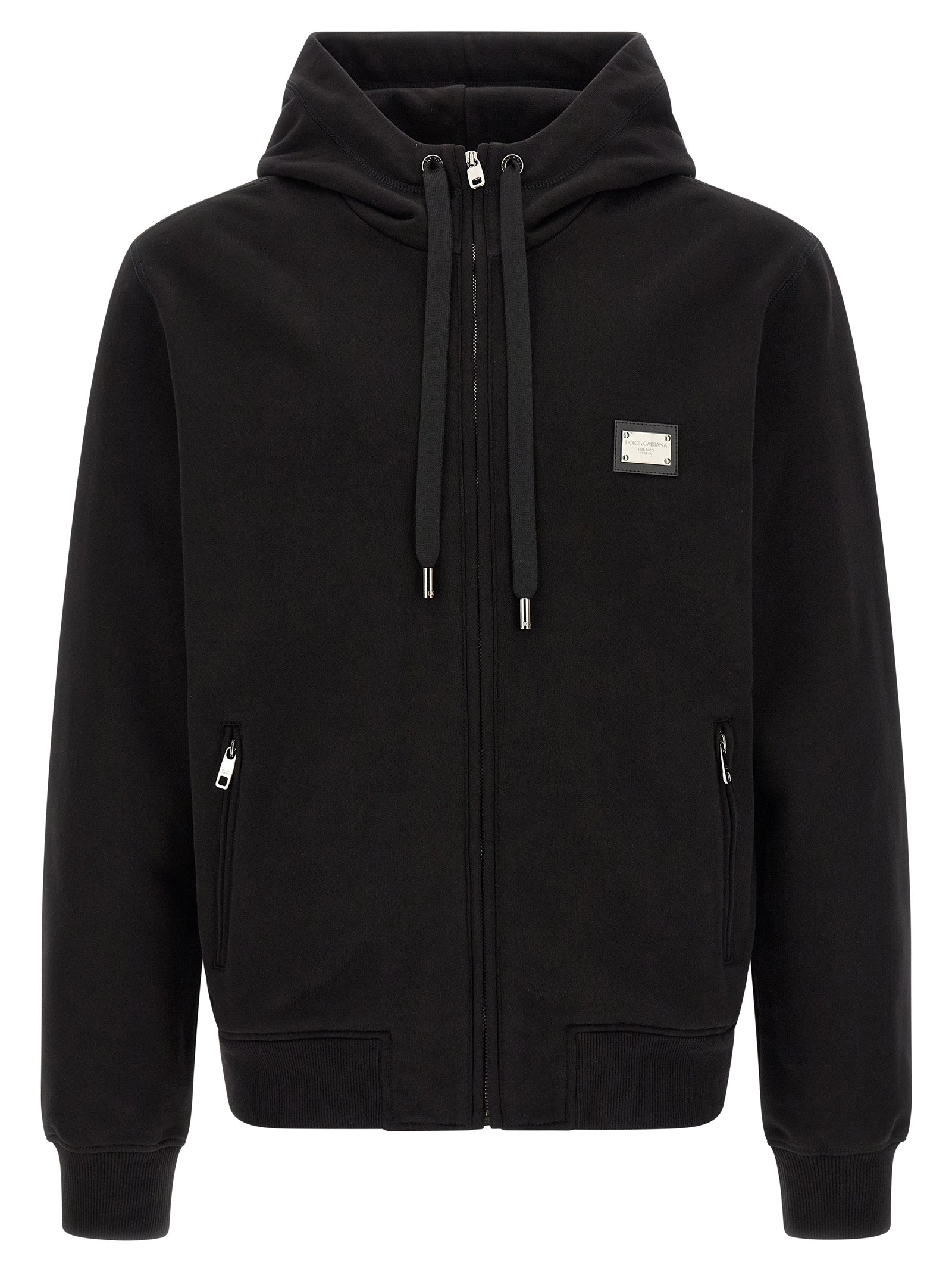 Dolce & Gabbana Schwarzer Baumwoll-Sweatshirt