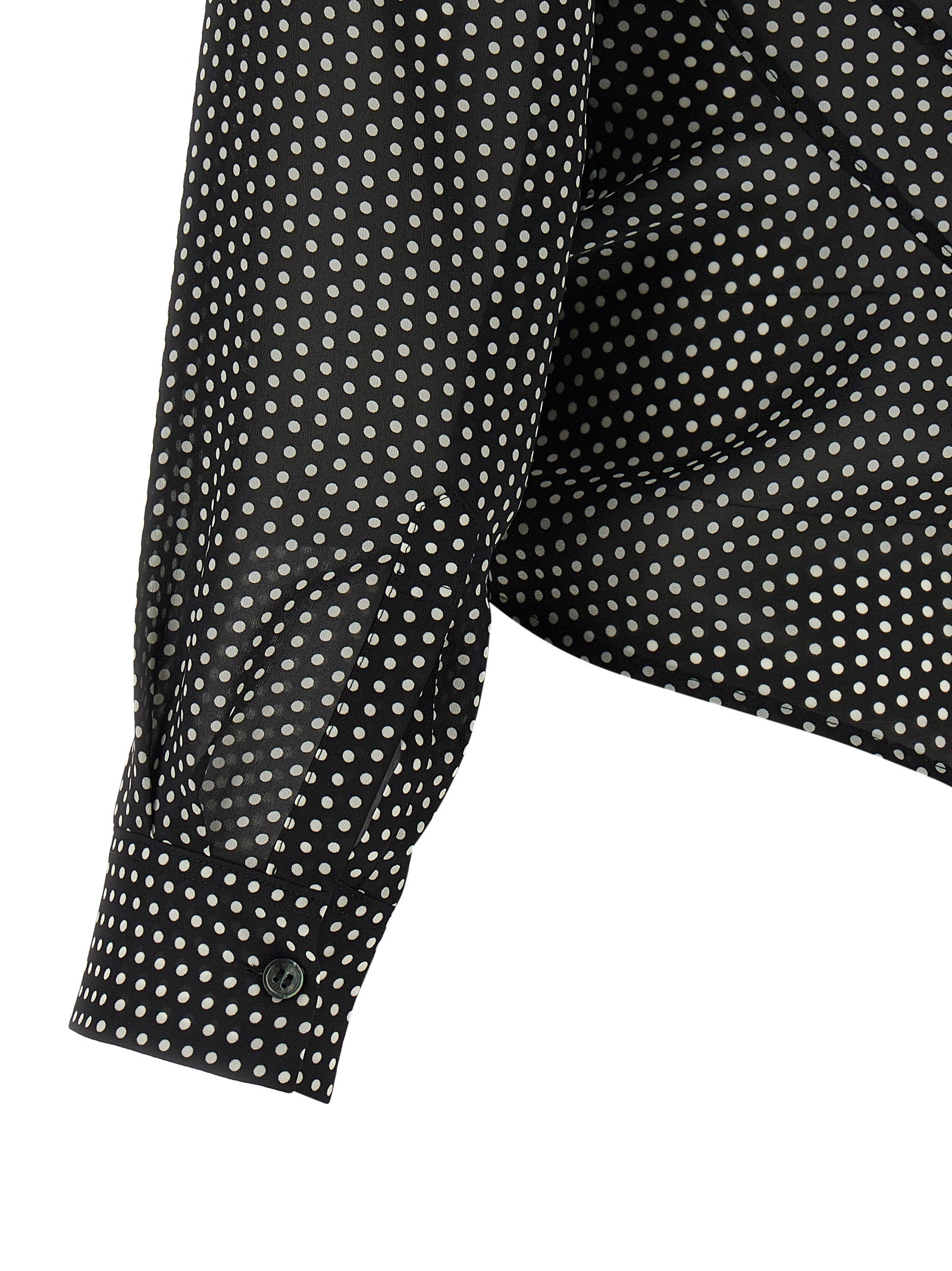 Junya Watanabe Grüne Polyester-Bluse
