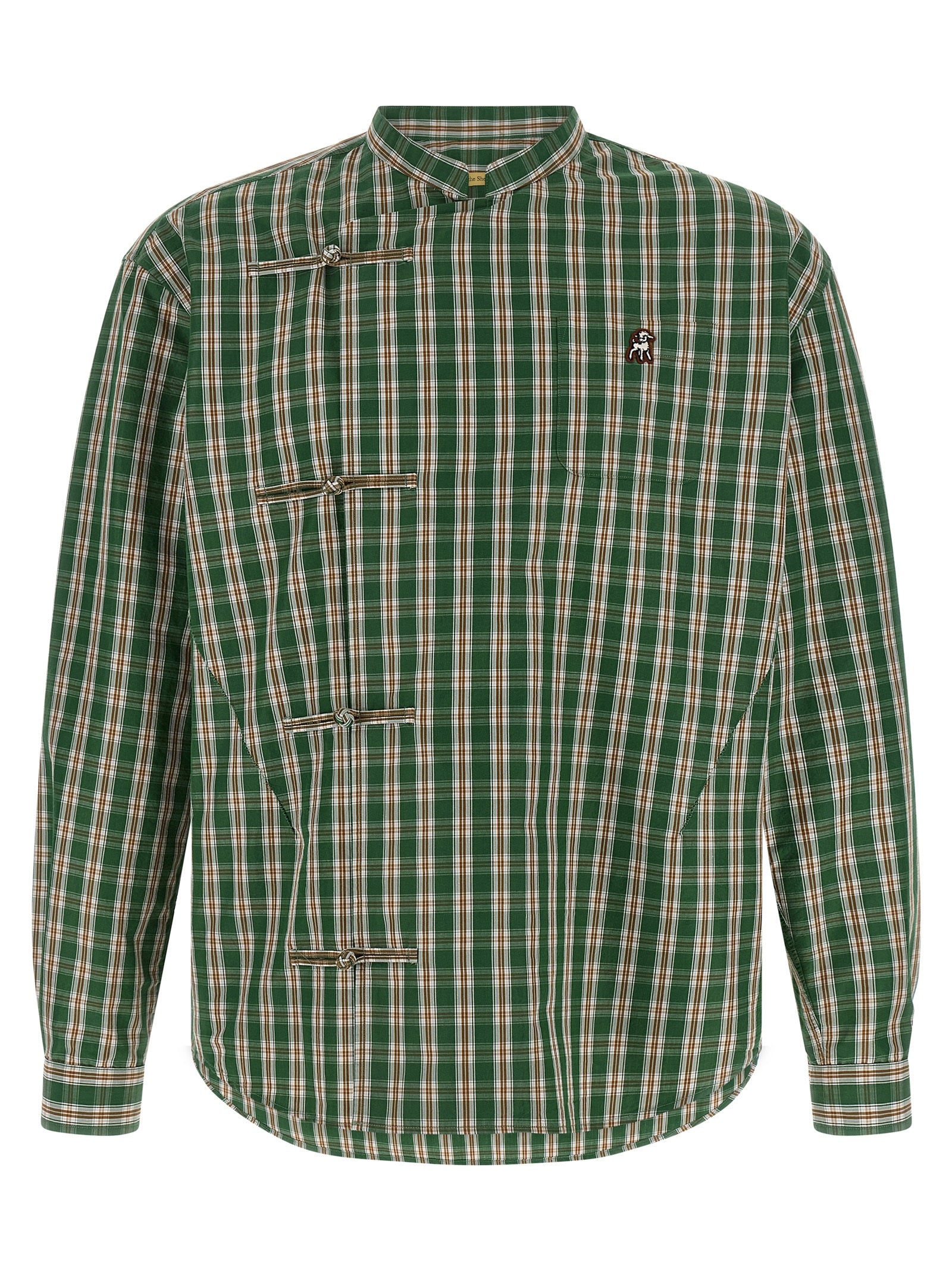 Undercover Zweifarbige Baumwollbluse