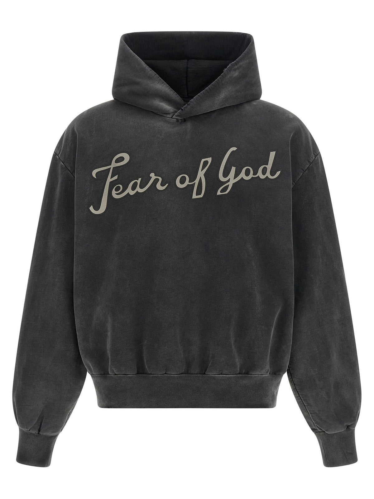 Fear Of God Schwarzer Baumwoll-Sweatshirt