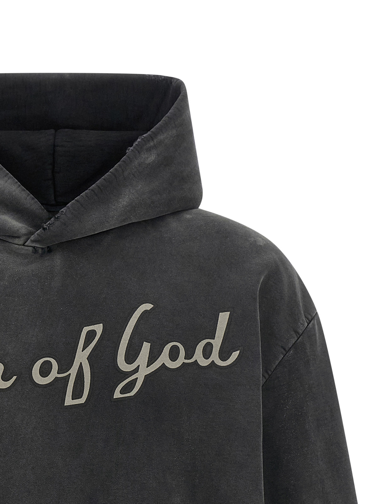 Fear Of God Schwarzer Baumwoll-Sweatshirt