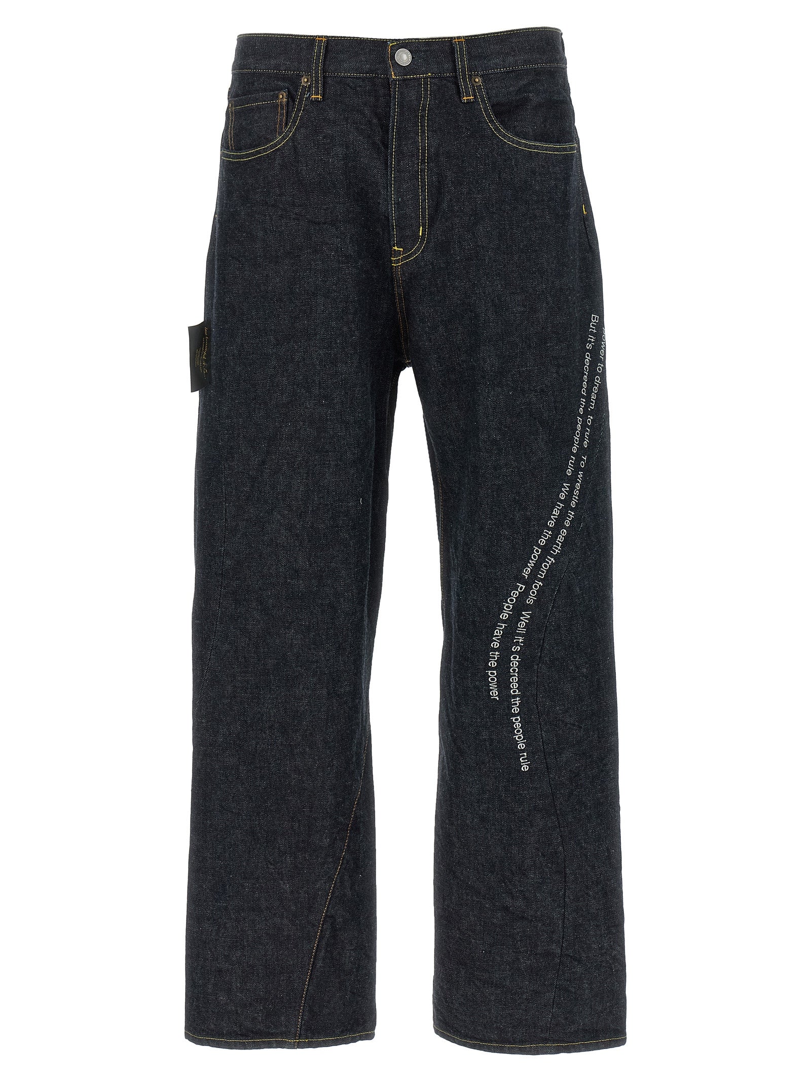 Undercover Blaue Baumwolljeans Denim