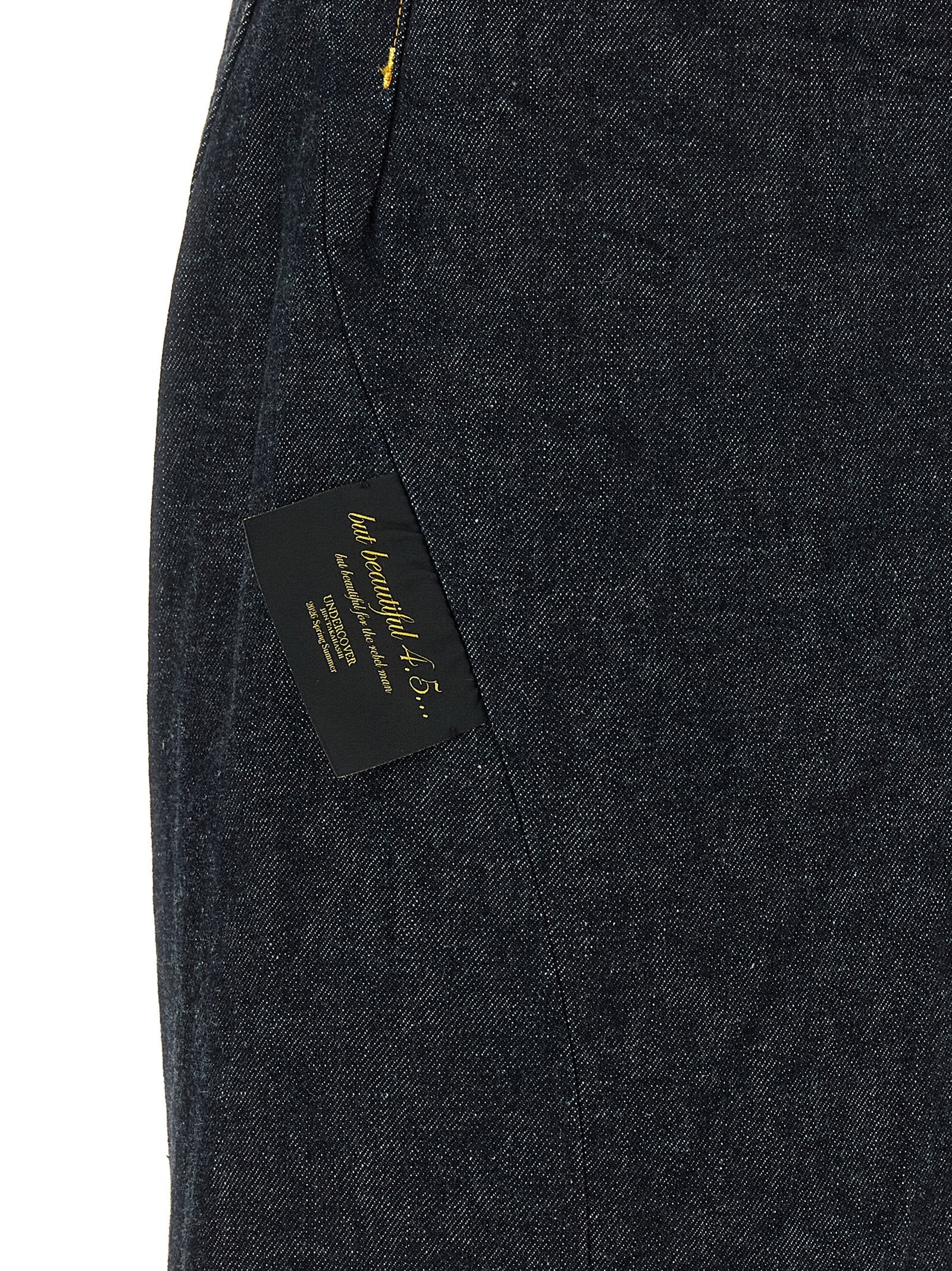 Undercover Blaue Baumwolljeans Denim