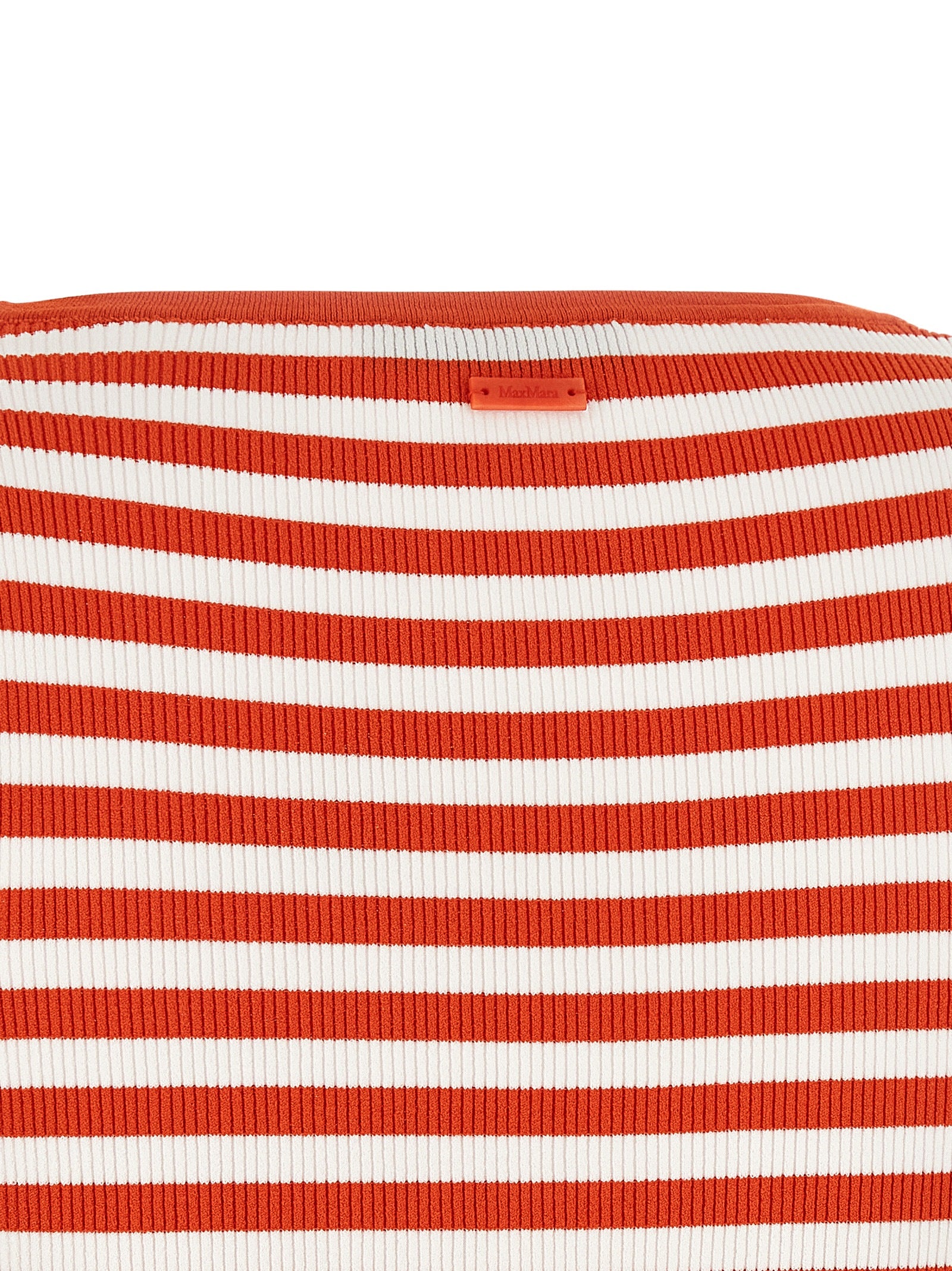 Max Mara Ärmelloses T-Shirt aus Viskose in Multicolor