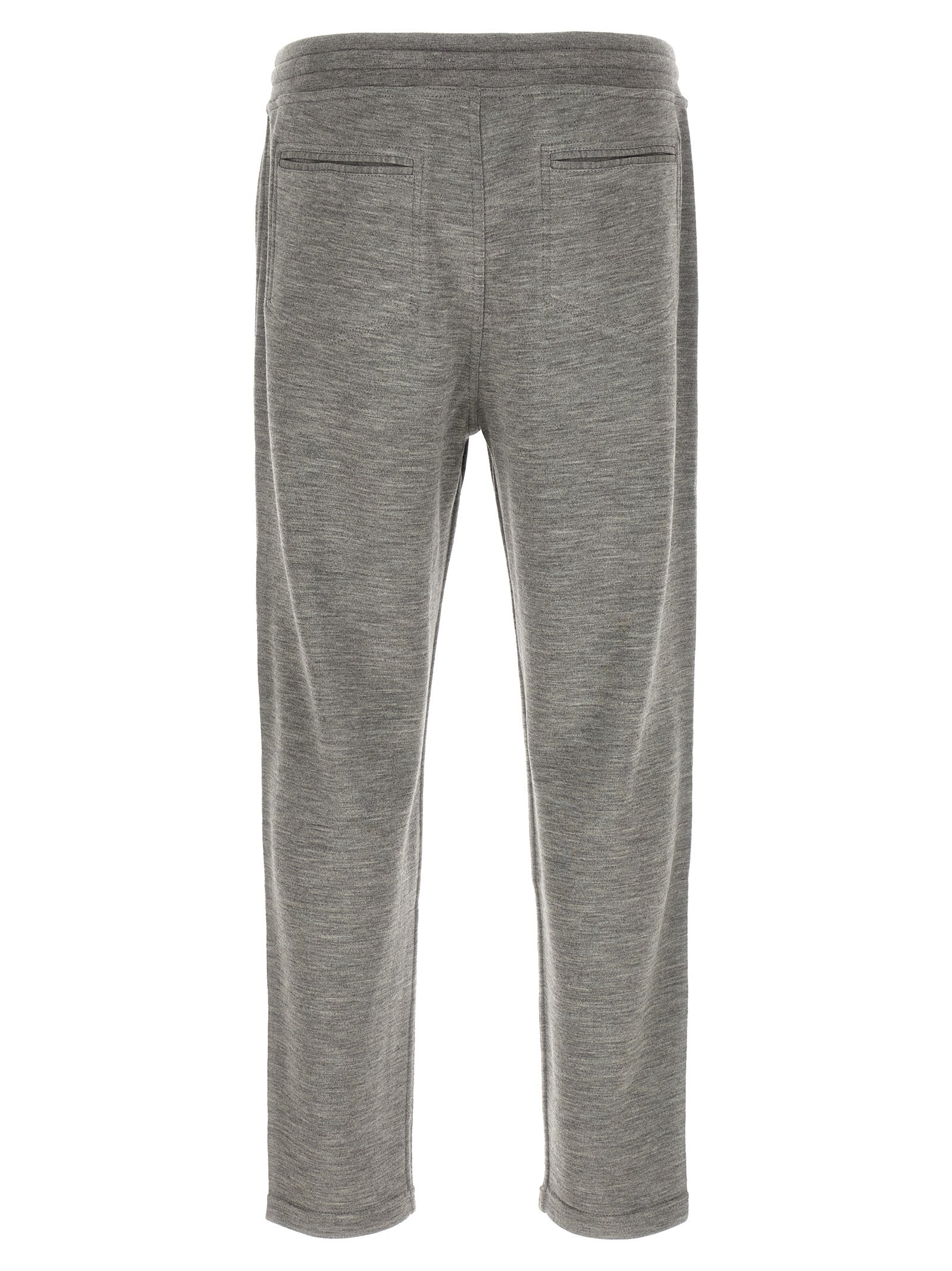 Brunello Cucinelli Graue Kaschmir-Jogginghose (Trainingshose)
