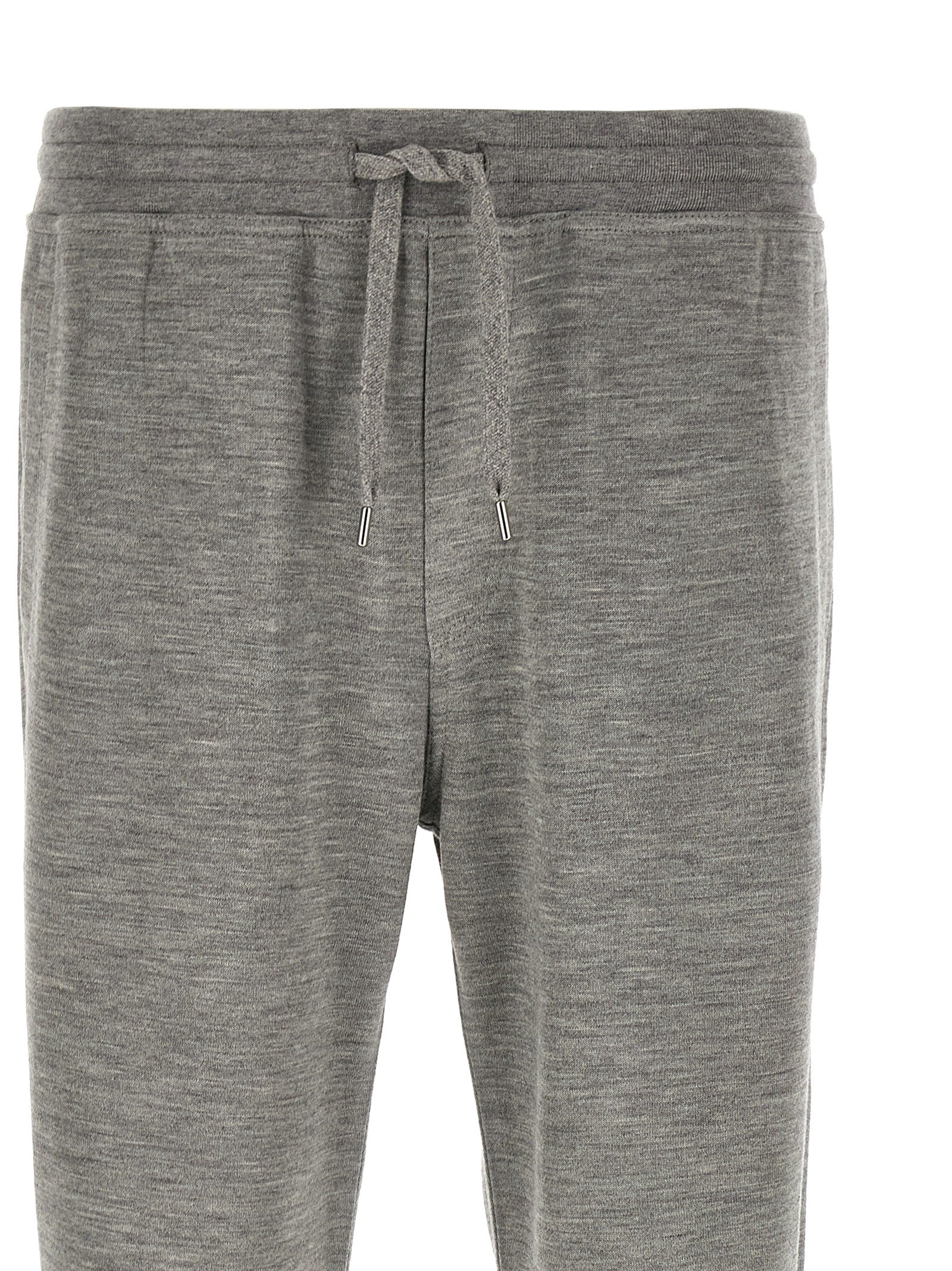 Brunello Cucinelli Graue Kaschmir-Jogginghose (Trainingshose)